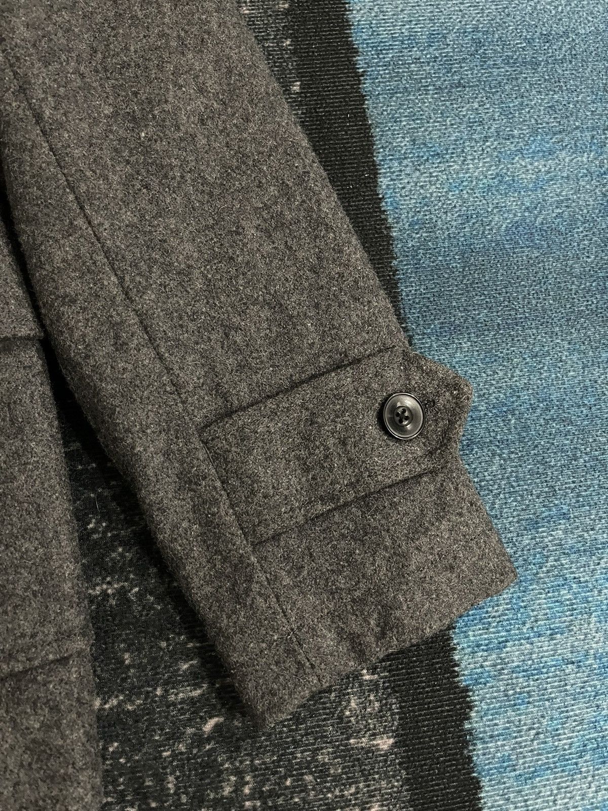 Issey Miyake Tete Homme Issey Miyake Duffle Wool Hoodie Jacket Size US M / EU 48-50 / 2 - 6 Thumbnail