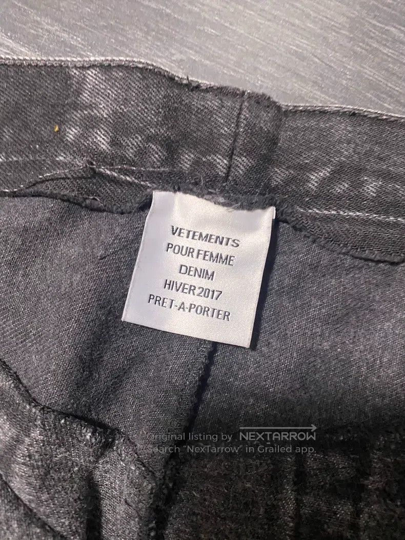 Vetements Vetements size M Denim Pants Size US 28 / EU 44 - 8 Thumbnail