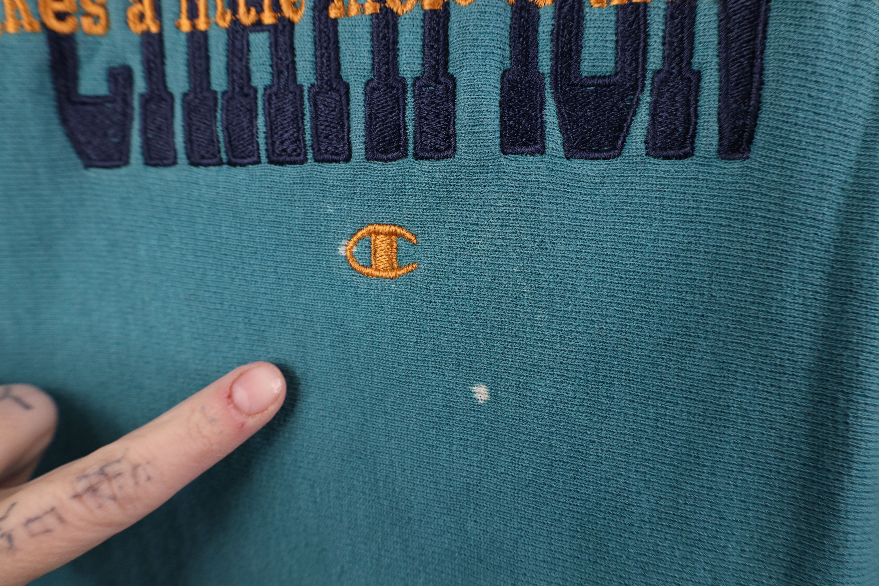 Champion Vintage 80s 90s Champion Reverse Weave Spell Sweatshirt USA Size US XXL / EU 58 / 5 - 5 Thumbnail