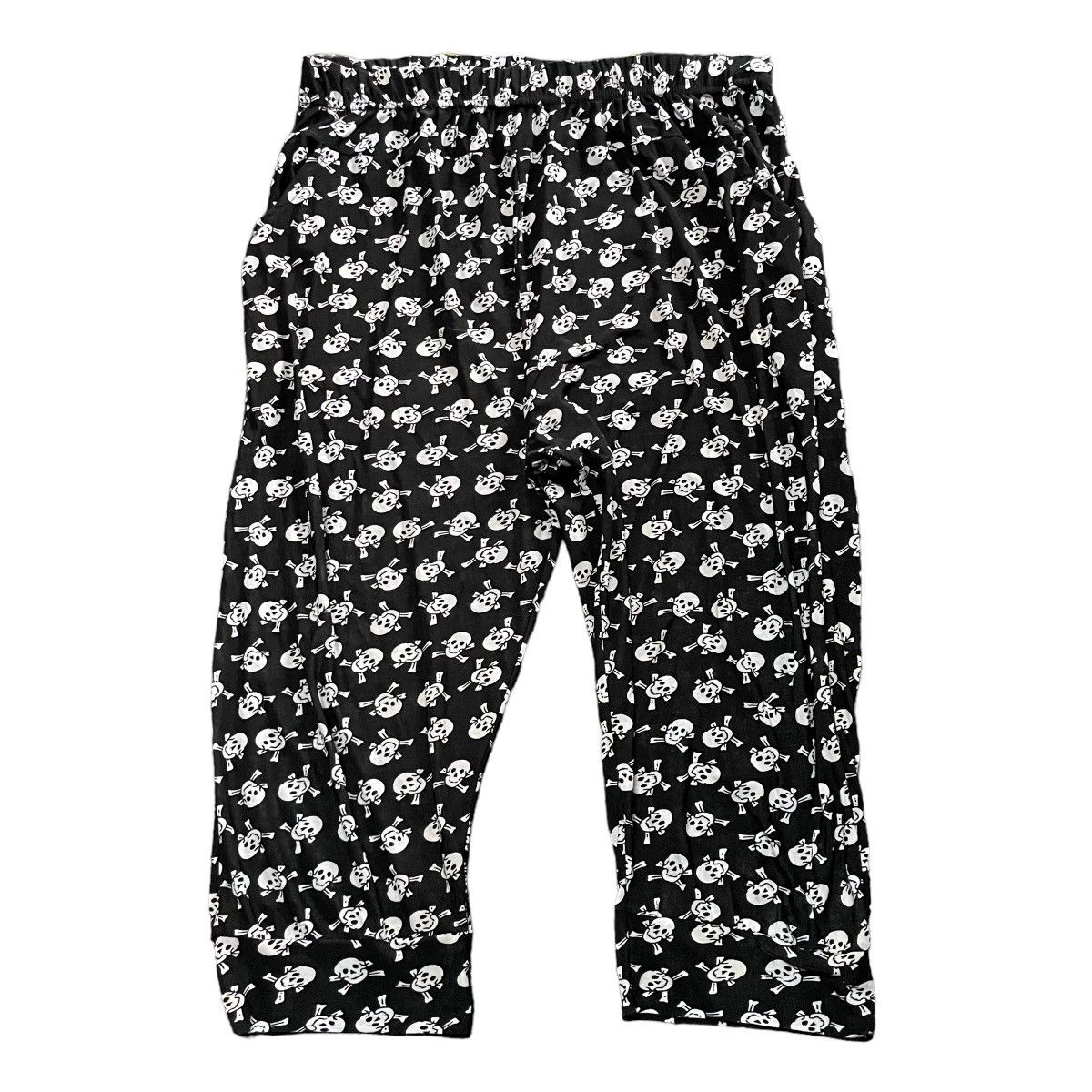 💥- JapaneseBrand Alloverprint Skulls 3q Pants