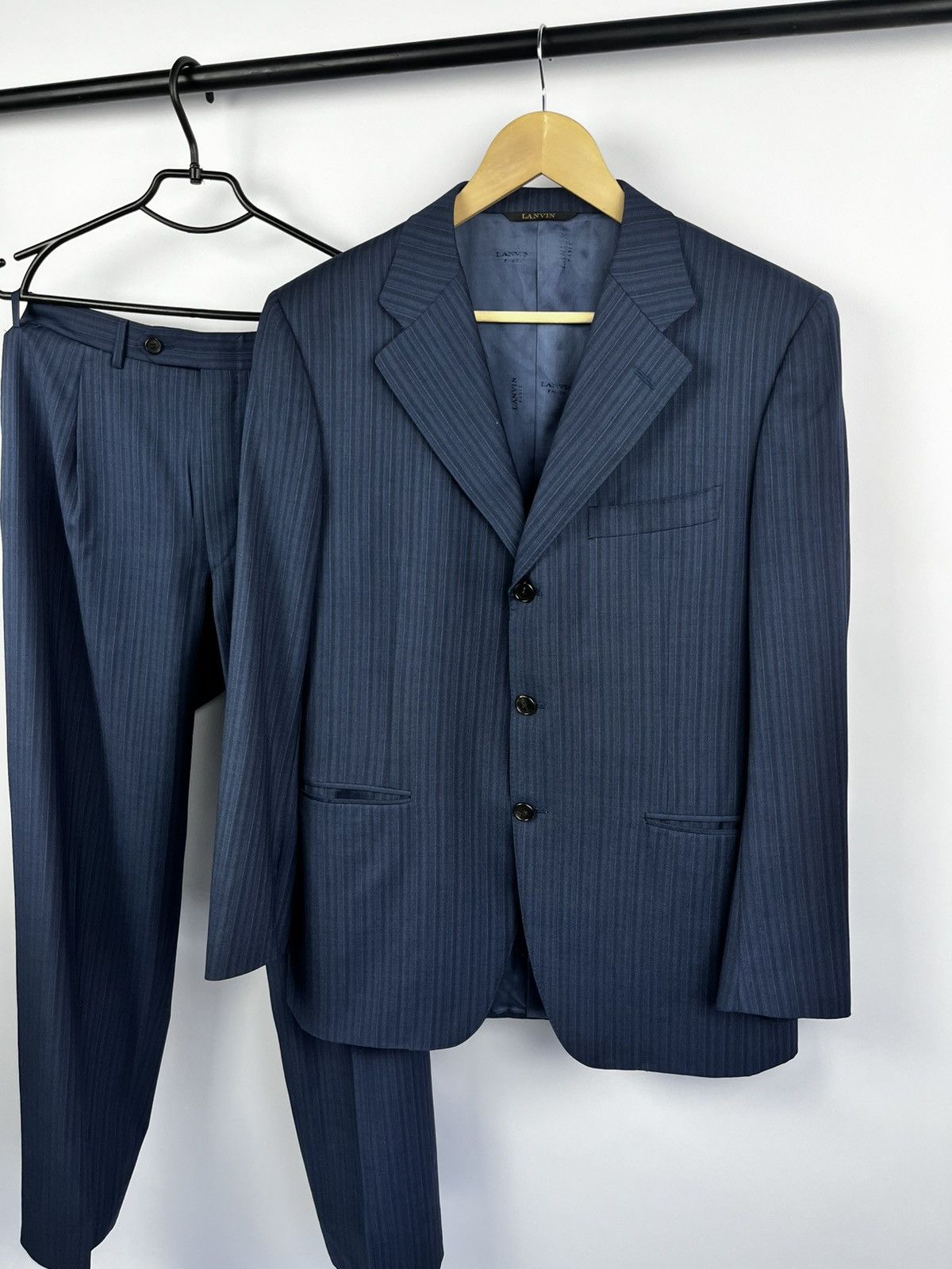 Lanvin LANVIN Paris mens suit france 🇫🇷 size 52 rare Size 50R - 1 Thumbnail