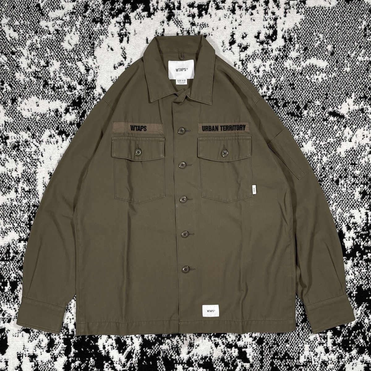 WTAPS ダブルタップス22SS BUDS LS COTTON TWILL