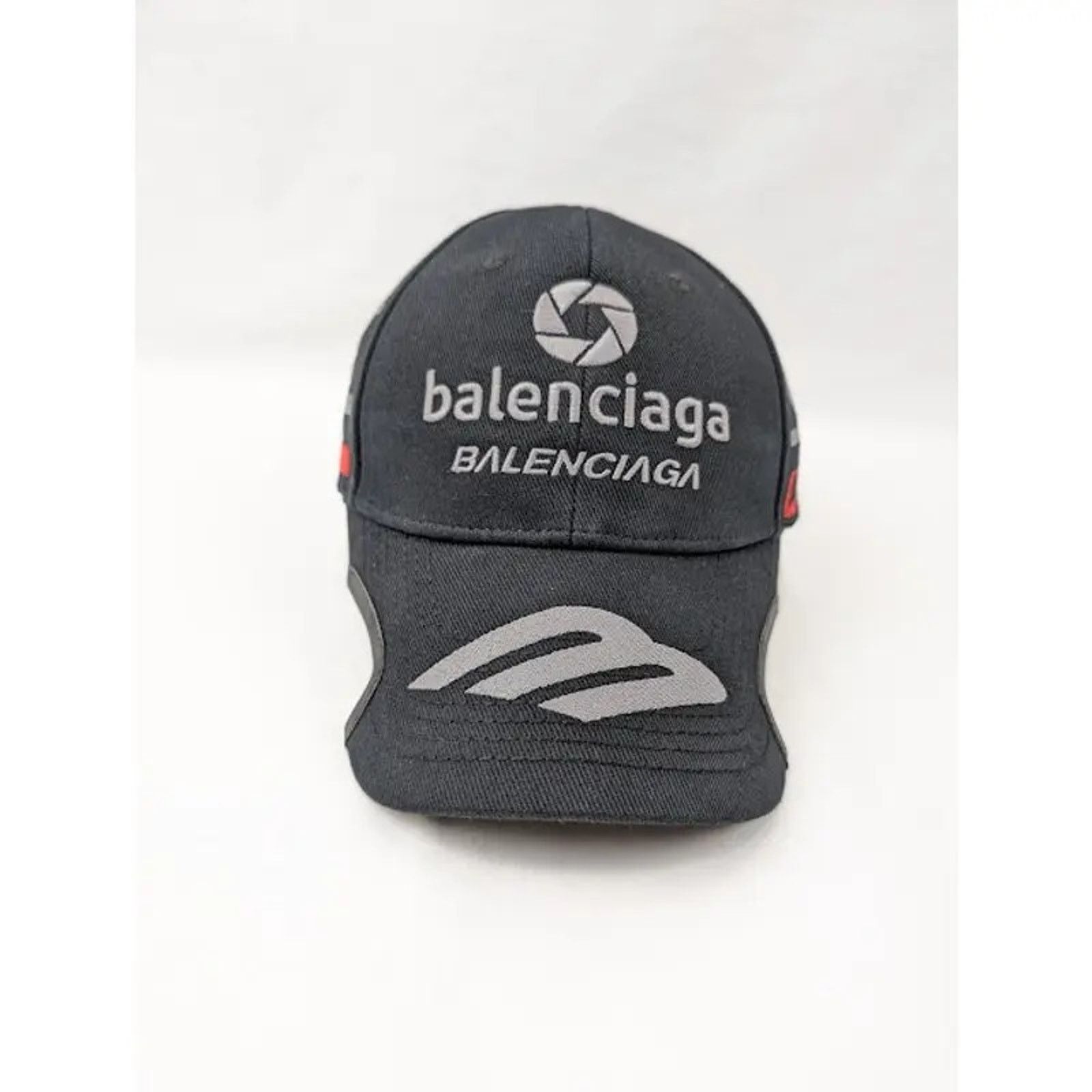 Balenciaga o1rshd1 Q:11 / Size: S ( 55 CM ) / Racer Hat / Cap in Black Size ONE SIZE - 3 Thumbnail