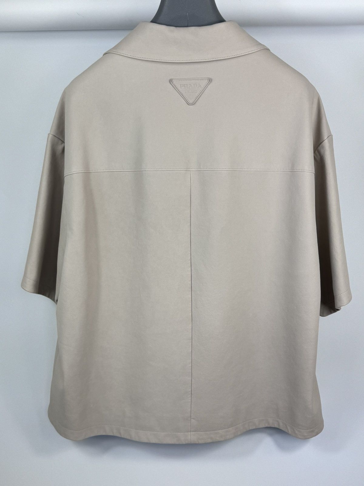 Prada PRADA CAMICIA LEATHER SHIRT Size US XL / EU 56 / 4 - 2 Thumbnail