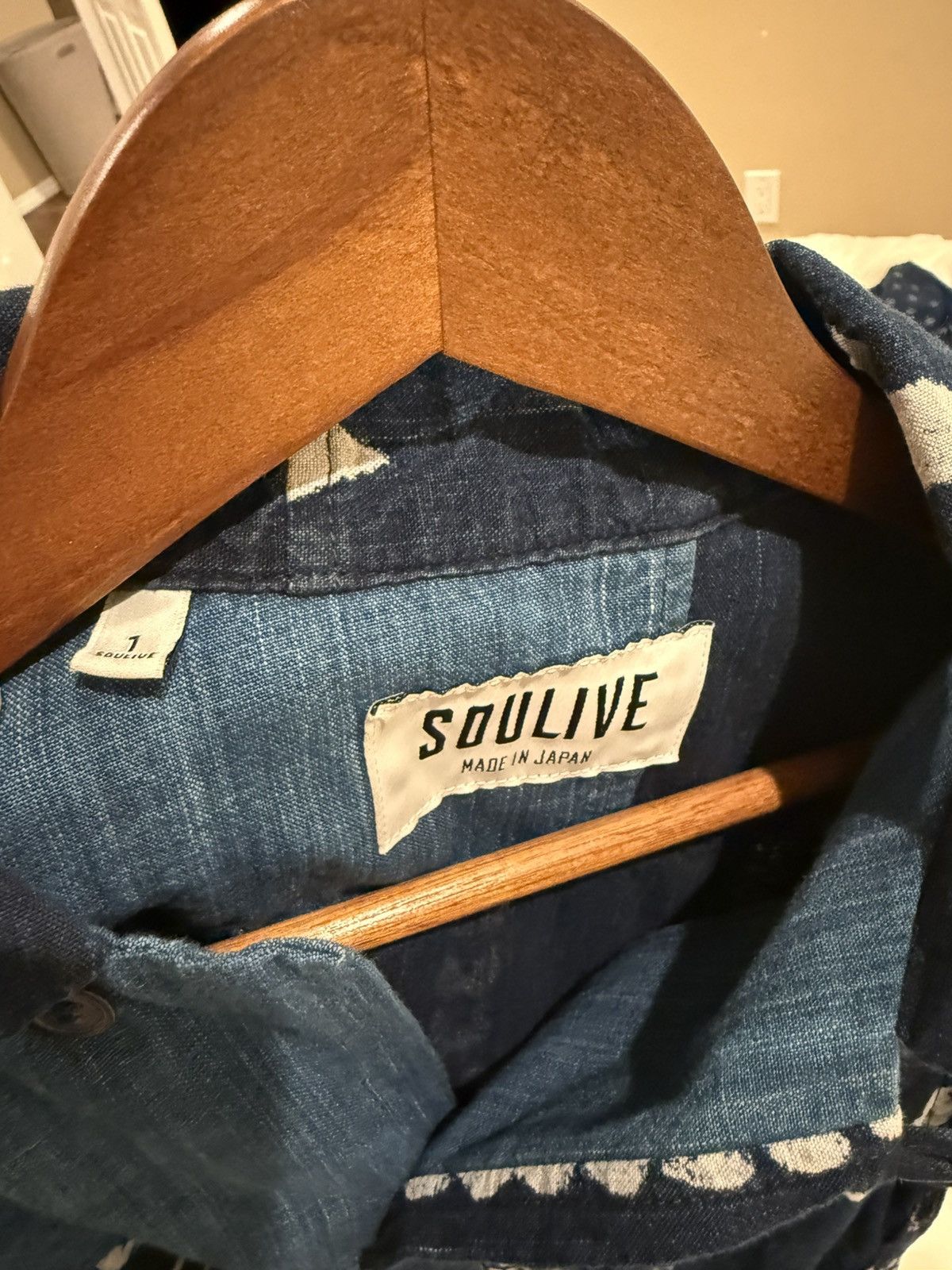 Soulive Soulive Ranru indigo bandana patchwork button up shirt Size US M / EU 48-50 / 2 - 2 Thumbnail
