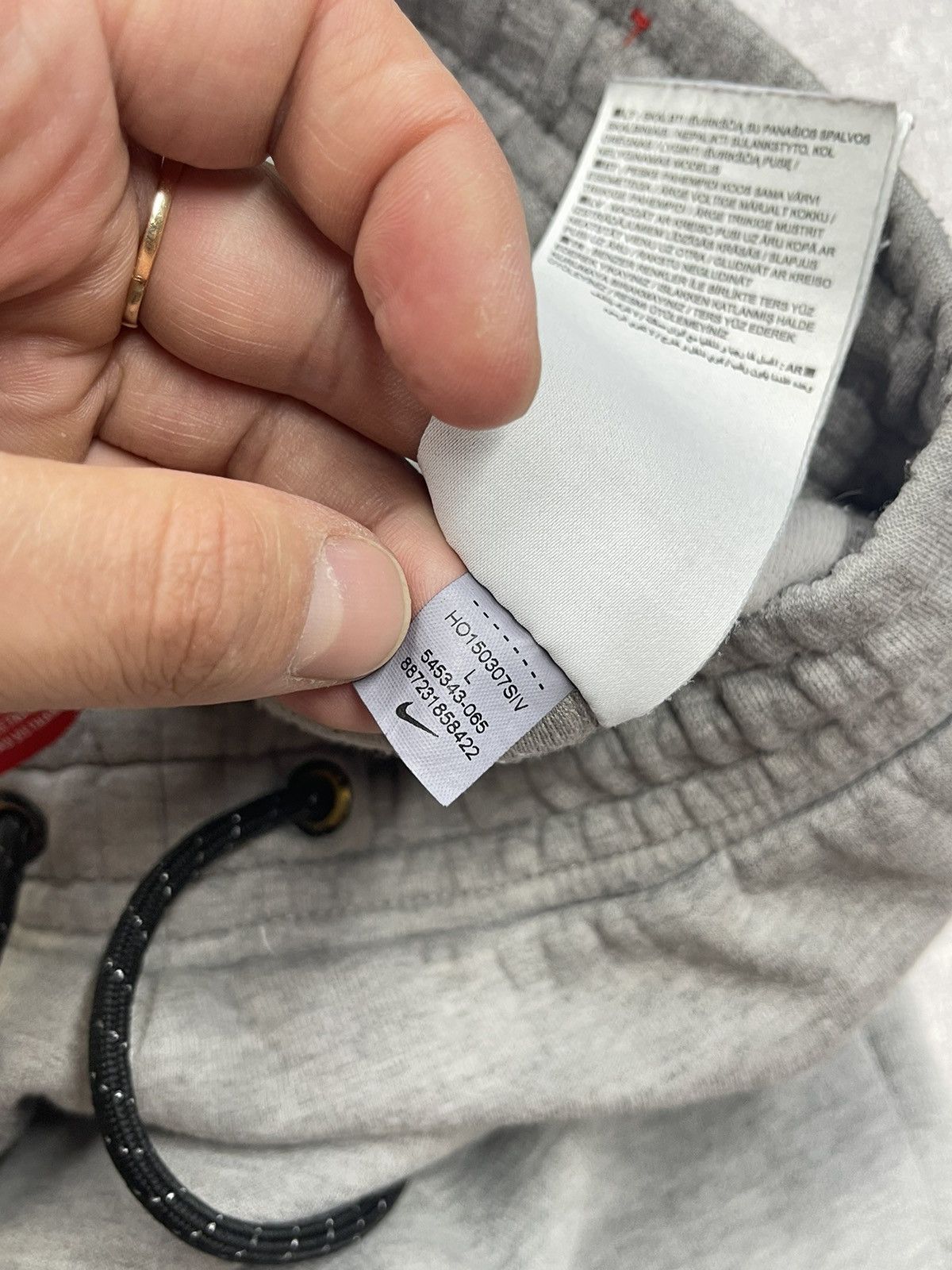 Nike × Nike ACG Mens Nike Tech Fleece Grey Sweatpants Drill Y2K ACG TN Size US 34 / EU 50 - 14 Thumbnail
