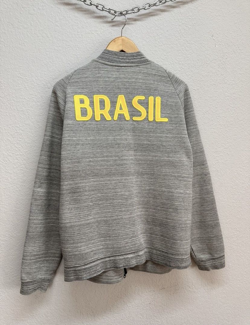 Nike Nike Halfzip Tech Fleece Brazil Size US L / EU 52-54 / 3 - 8 Thumbnail