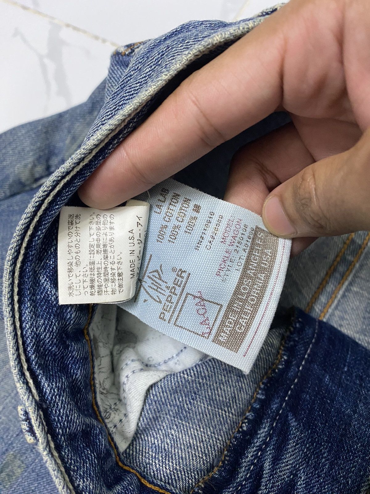 If Six Was Nine 🔥CHIP & PEPPER PATCHWORK DISTRESSED DENIM JEANS Size 30" / US 8 / IT 44 - 10 Thumbnail