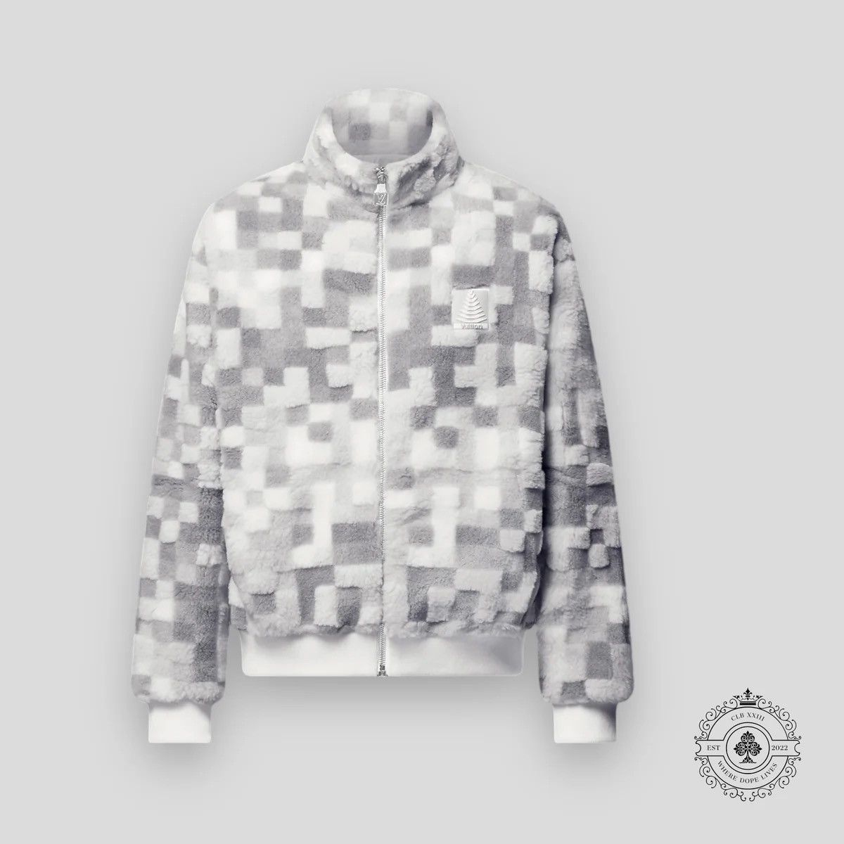 Louis Vuitton Louis Vuitton Grey Damoflage Blouson Size US XL / EU 56 / 4 - 1 Thumbnail