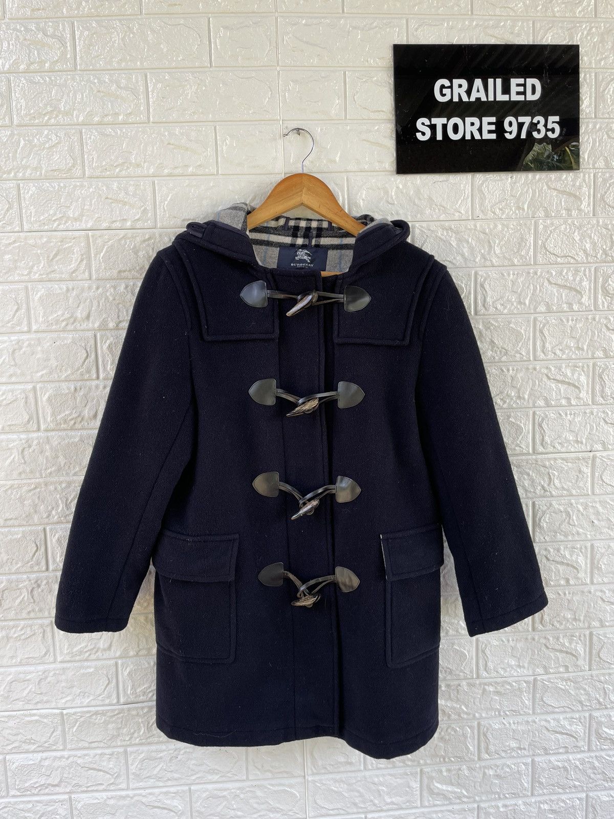 Vintage Burberry Wool Jacket