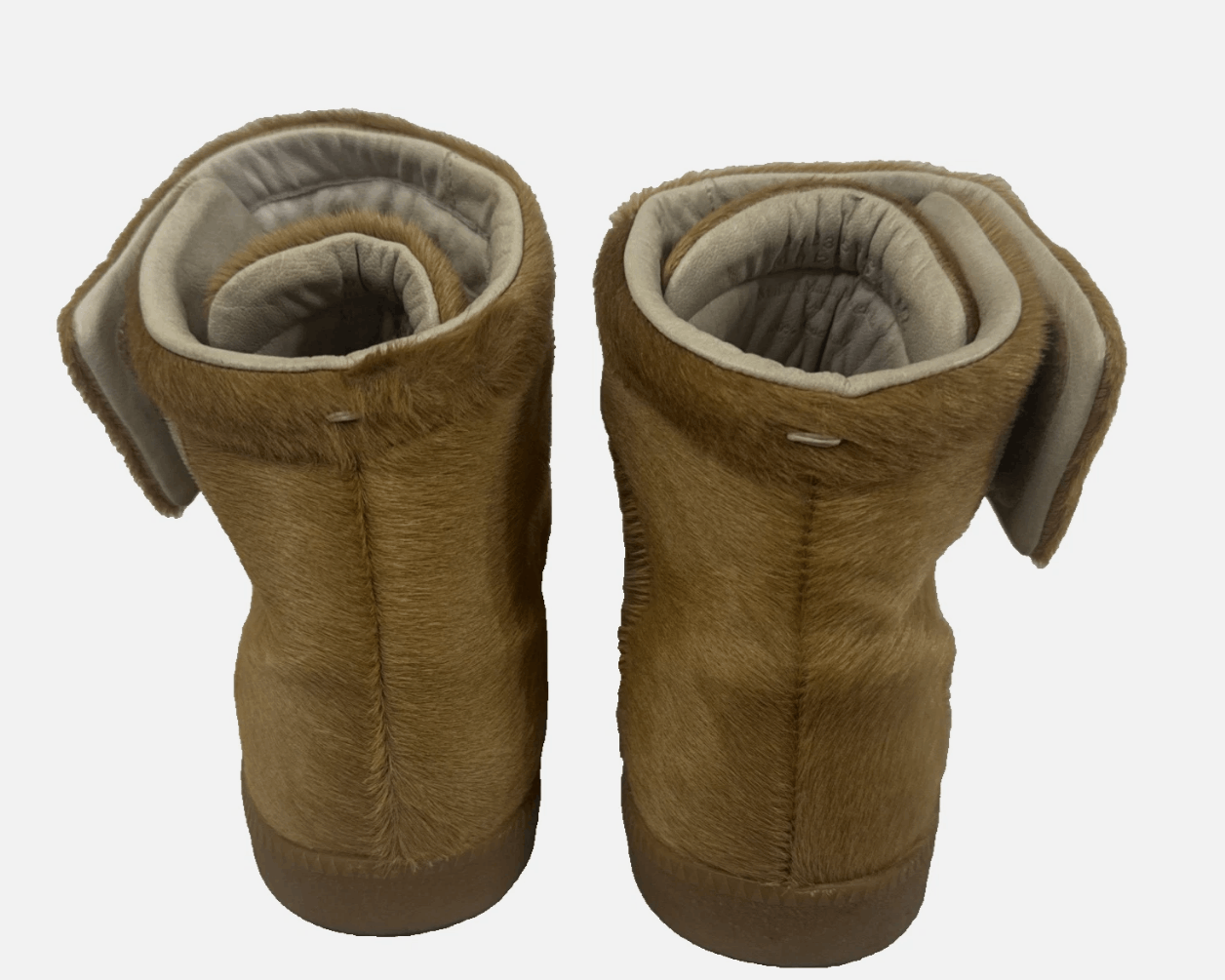 Maison Margiela Maison Margiela Future High Top Tan Pony Hair Yeezus Tour Size US 9 / EU 42 - 4 Thumbnail