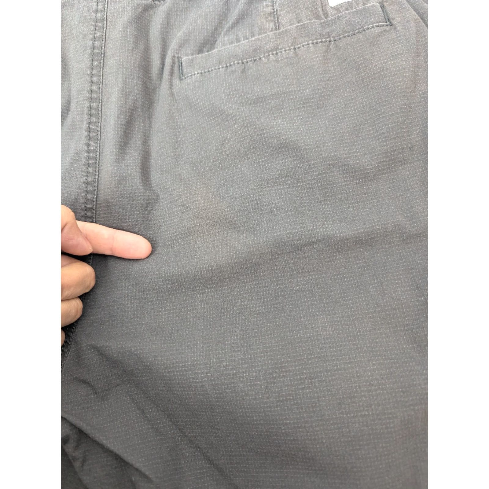 Quiksilver Quiksilver Shorts Mens Size Large Gray Drawstring Cargo Skater Outdoors Ripstop Size US 33 - 4 Thumbnail