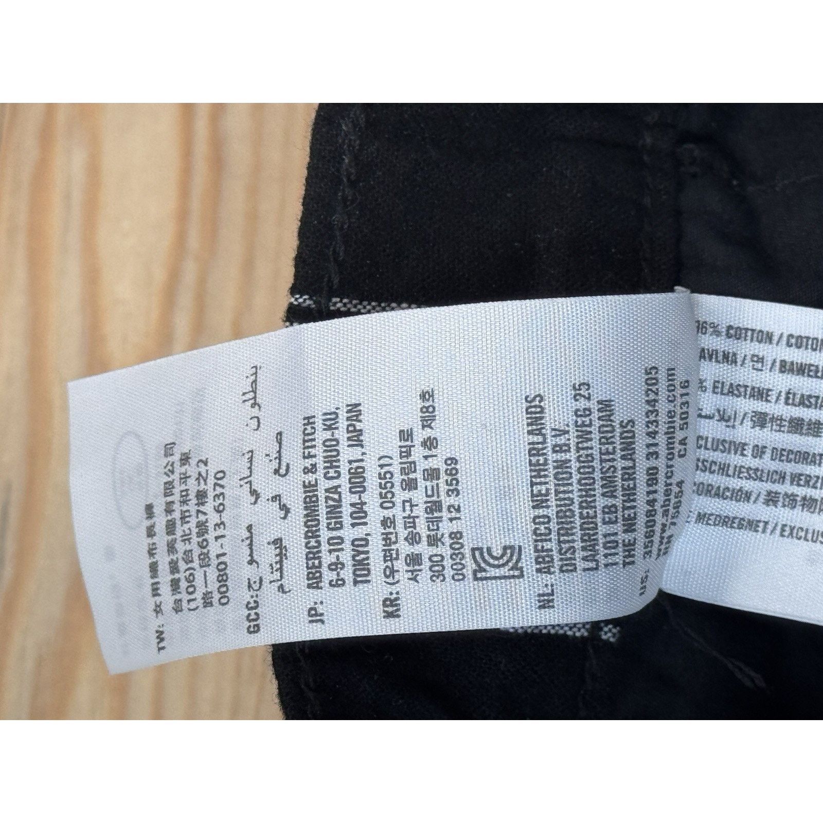Hollister Hollister Ultra Black And White Pants Junior’s Size XS Size 26" / US 2 / IT 38 - 10 Thumbnail