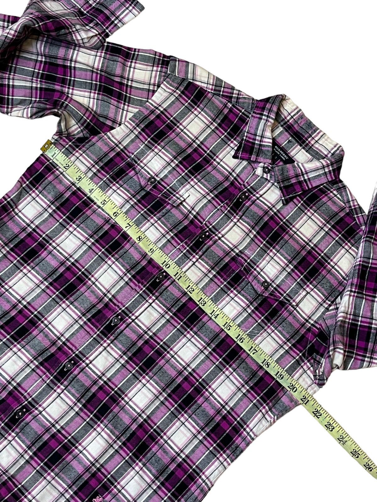 Burberry BURBERRY BLACK LABEL FLANNEL BUTTON UPS SHIRT Size US L / EU 52-54 / 3 - 6 Thumbnail