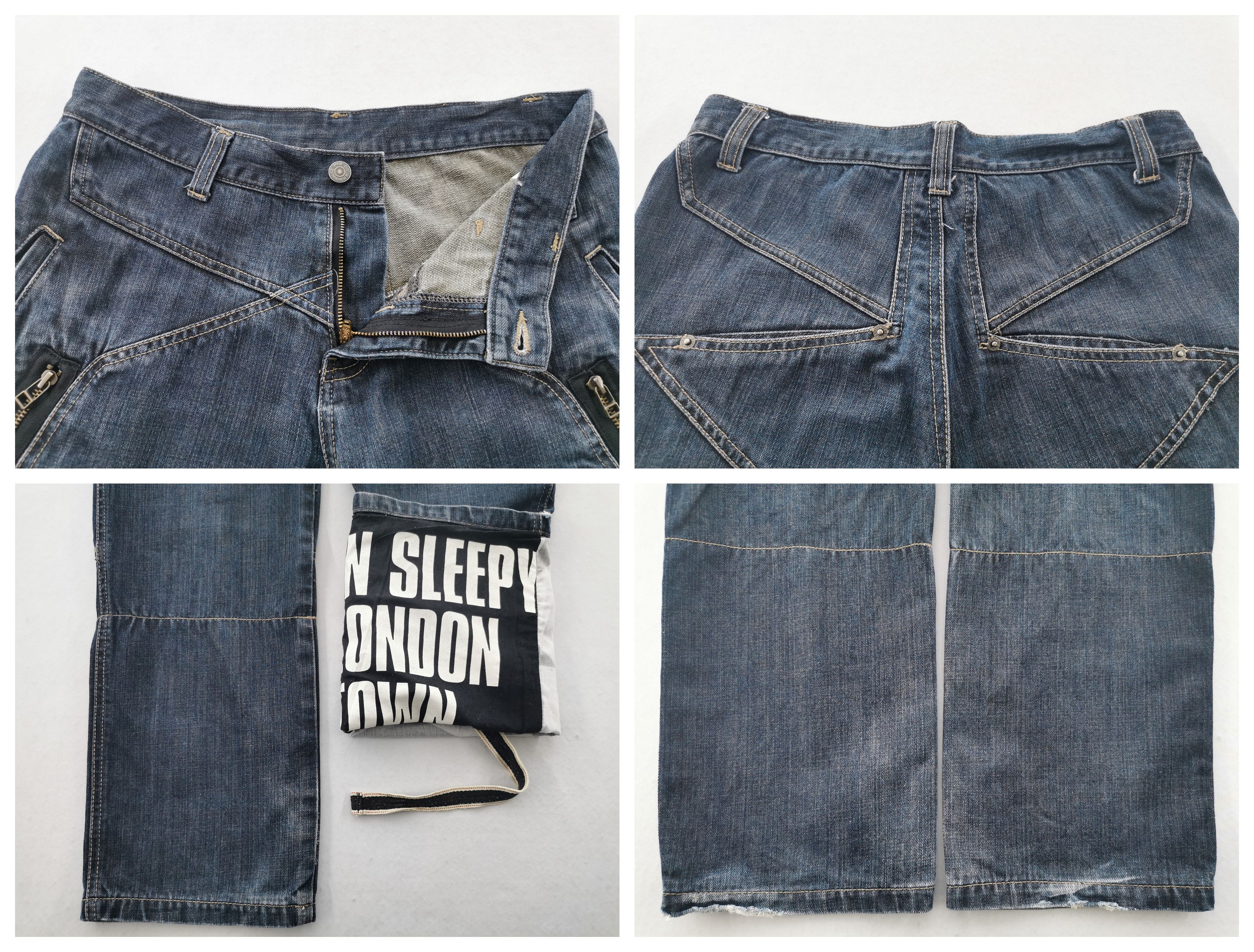 PPFM Vintage 90's PPFM Bondage Selvedge Denim Jeans Size 33 Size US 33 - 8 Thumbnail