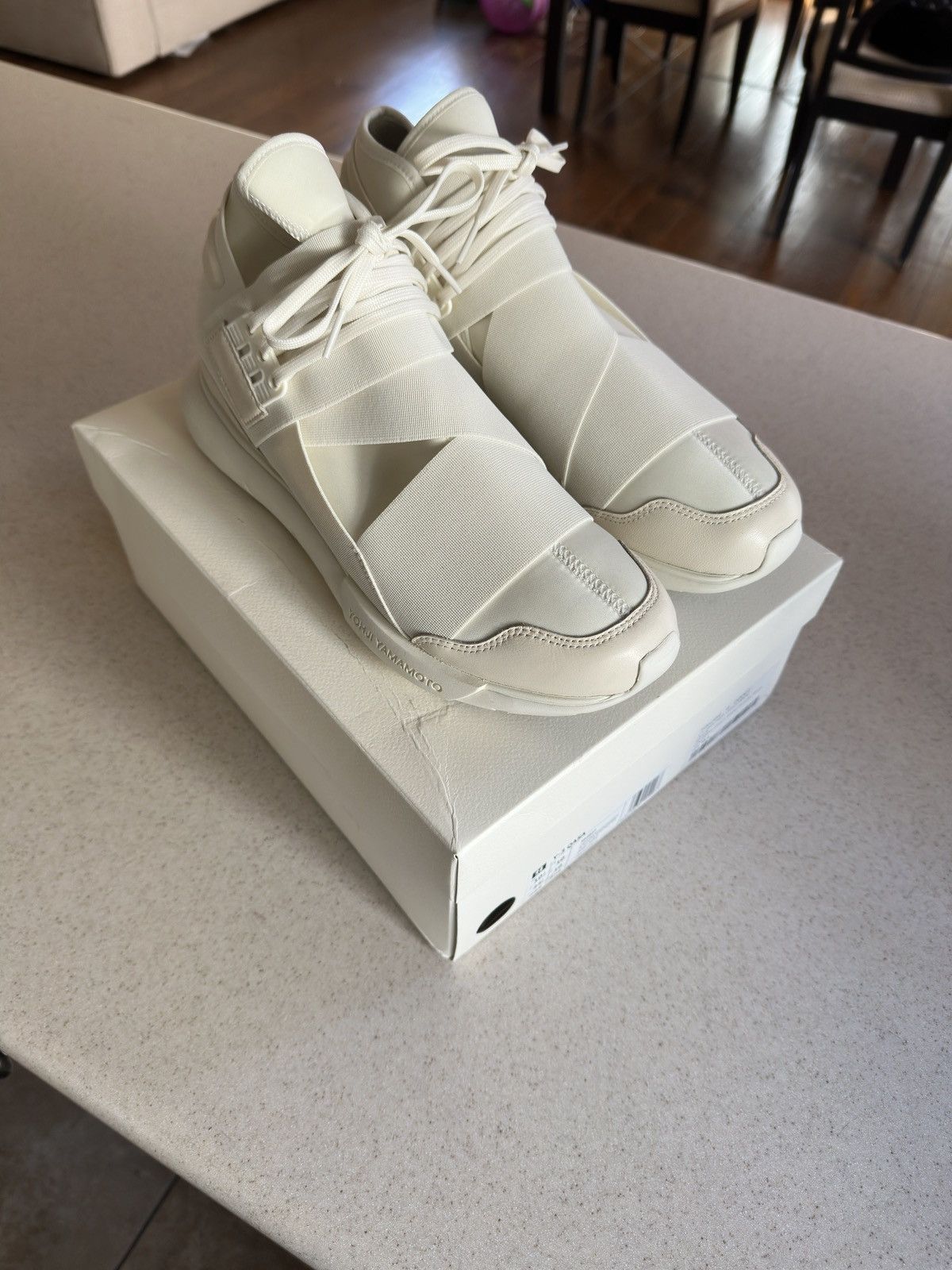 Y-3 Qasa High “Cream White” 2023 size 10.5