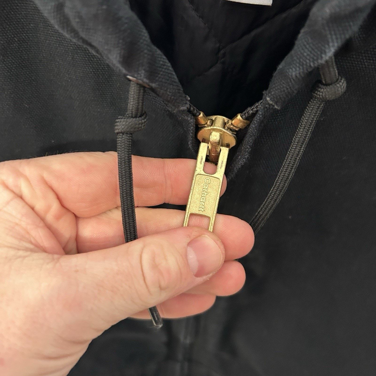 Carhartt Vintage Carhartt Quilted Hooded Active Jacket “Black” J280 Size US XL / EU 56 / 4 - 14 Thumbnail