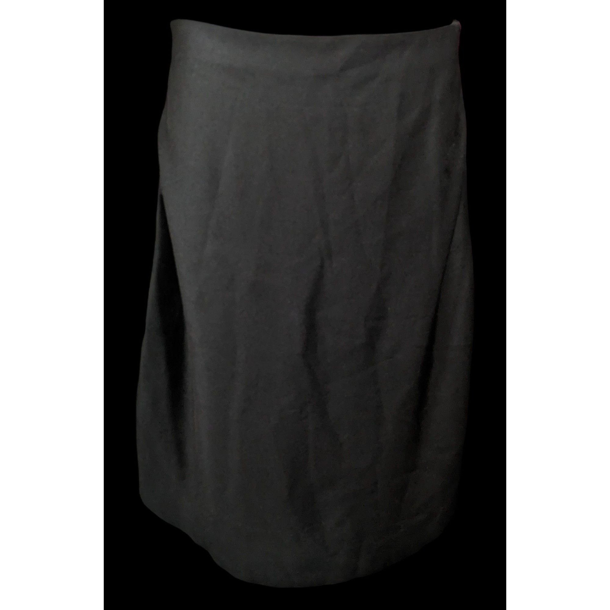 Other Gothic Burgundy Accent Stripe Midi Skirt by Pianura Studio R Size 30" / US 8 / IT 44 - 2 Thumbnail