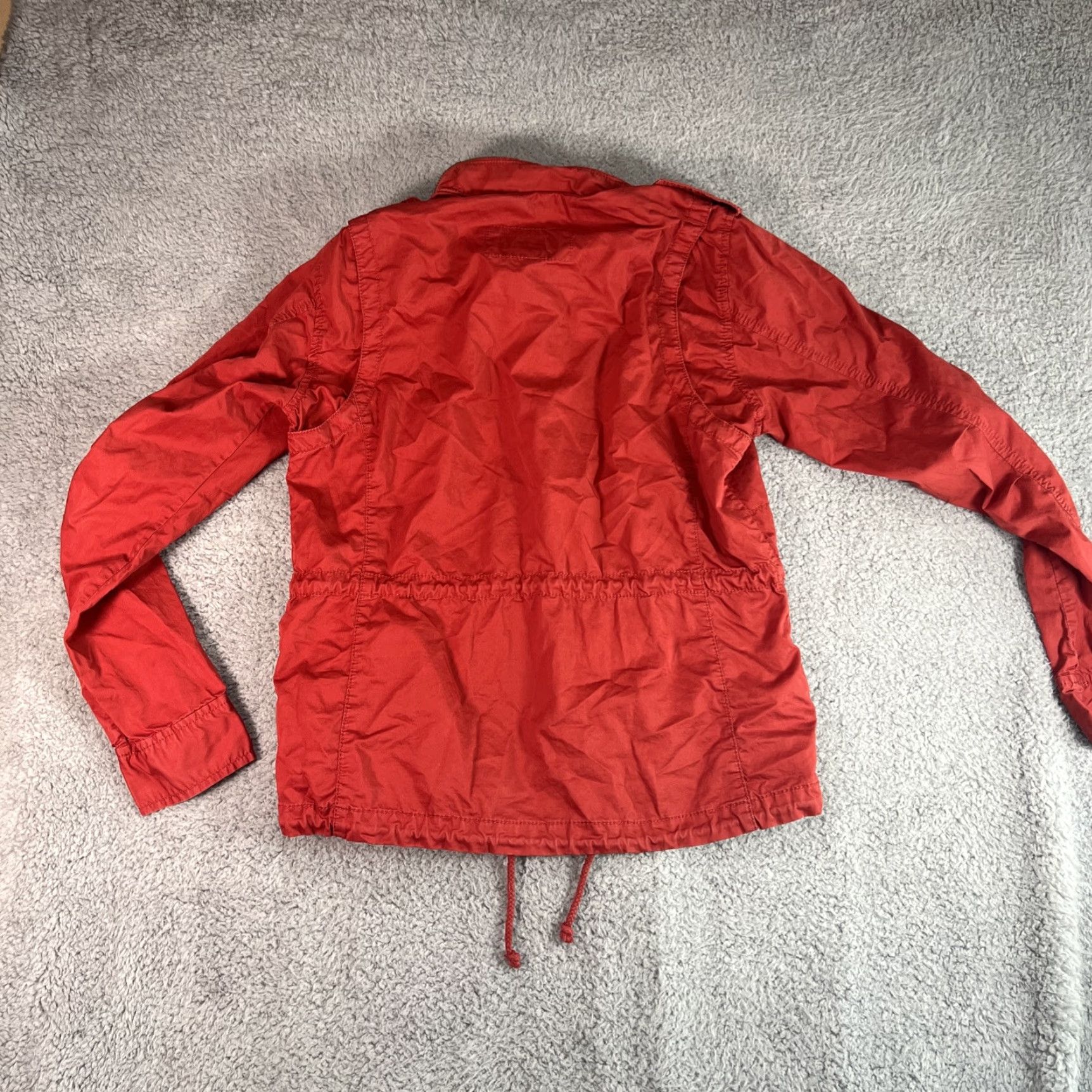 Eddie Bauer Eddie Bauer Hoodie Utility Jacket Womens Small Red Cotton Pockets Long Sleeve Size L / US 10 / IT 46 - 5 Thumbnail