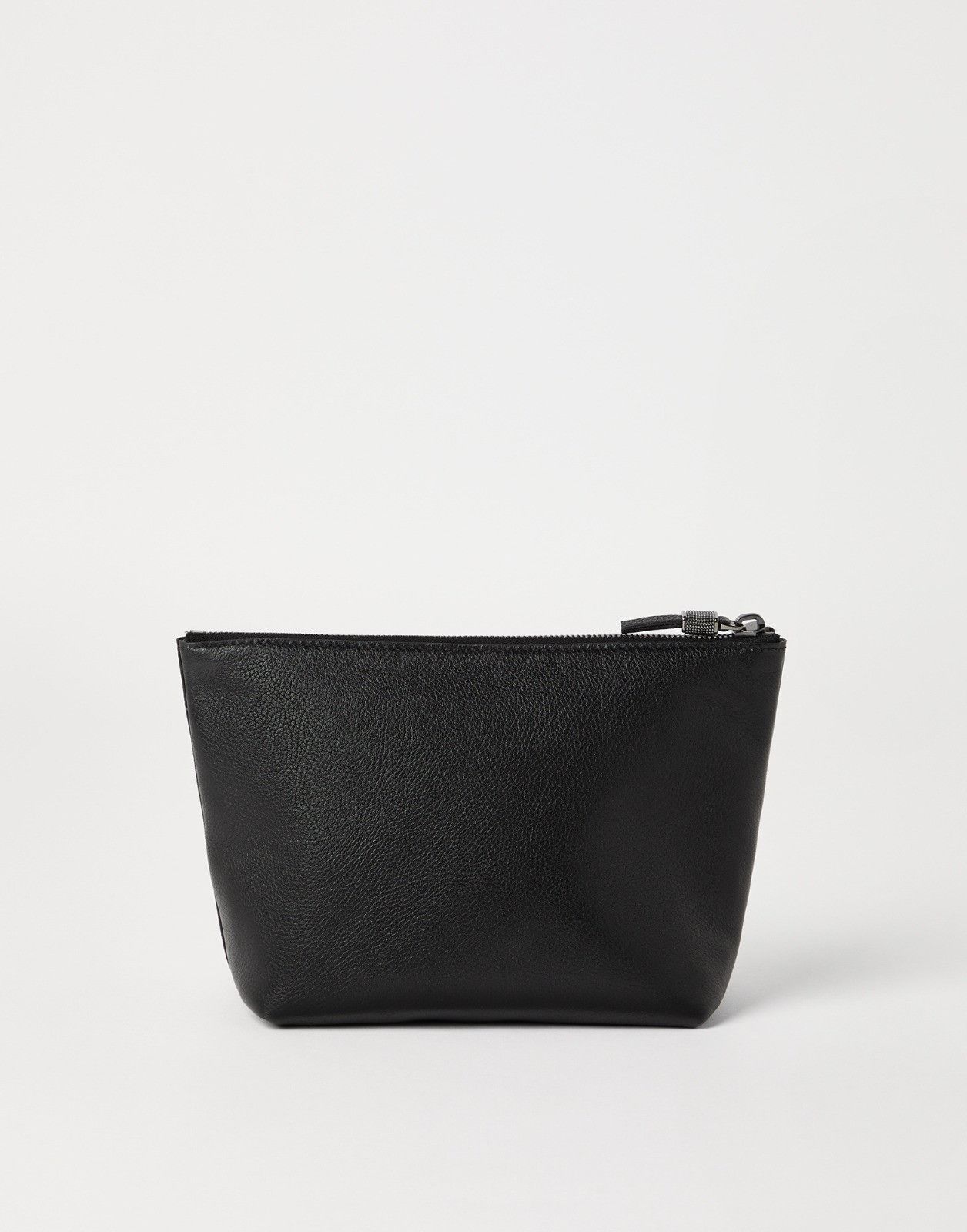 Brunello Cucinelli o1la1rc1a0326 Size: OS / Leather Beauty Case in Black Size ONE SIZE - 1 Thumbnail