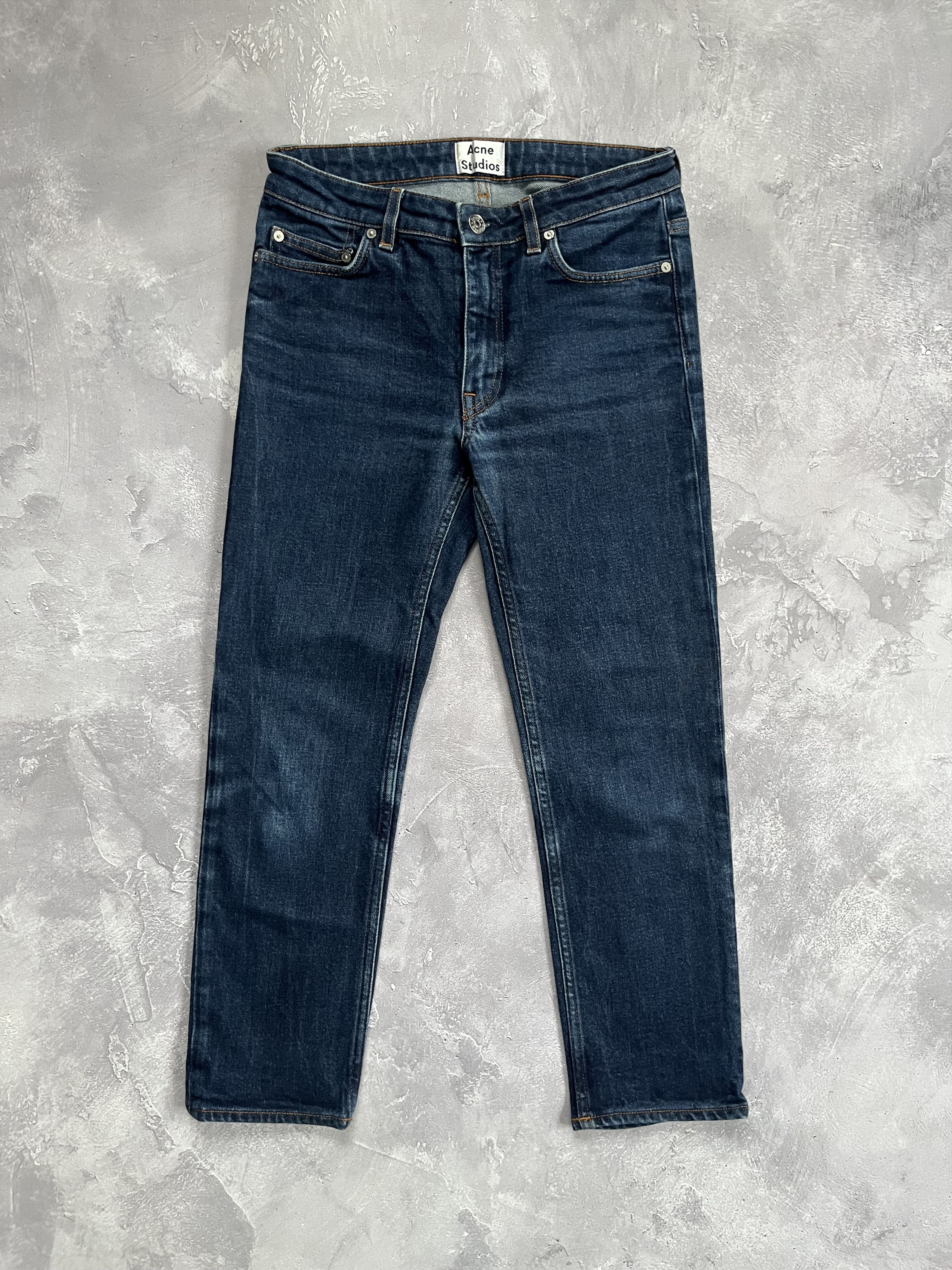 Acne Studios Acne Studios Jeans Womens ROW STR RAW Denim Size 26" / US 2 / IT 38 - 1 Thumbnail