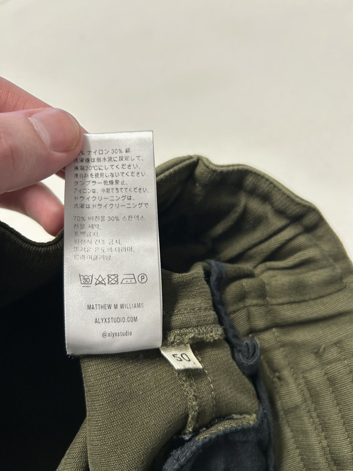 1017 ALYX 9SM 2018 Tactical Velcro Cargo Pants Size US 32 / EU 48 - 12 Thumbnail