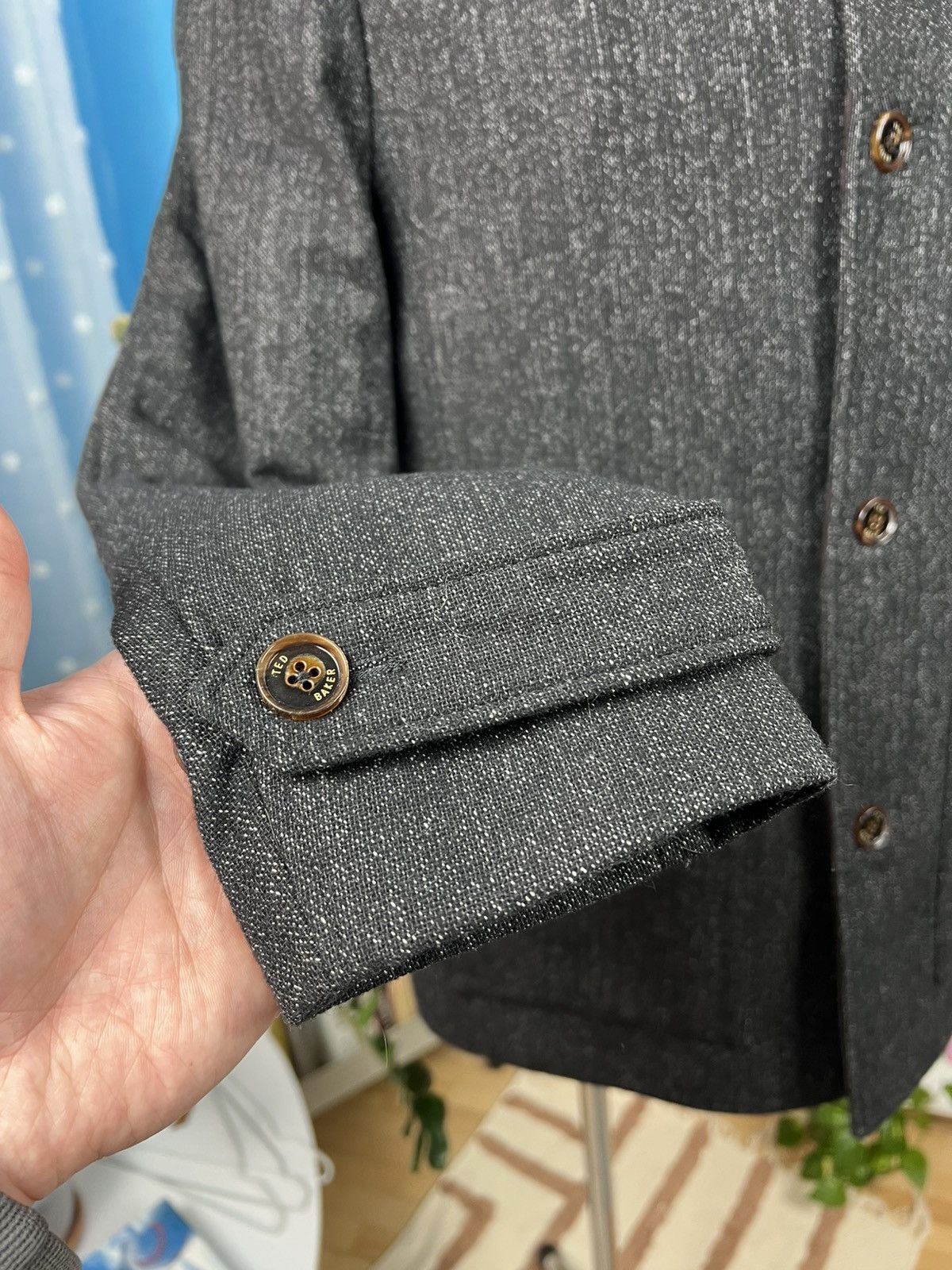 Ted Baker Ted Baker men’s coat jacket wool basic London Size US L / EU 52-54 / 3 - 5 Thumbnail
