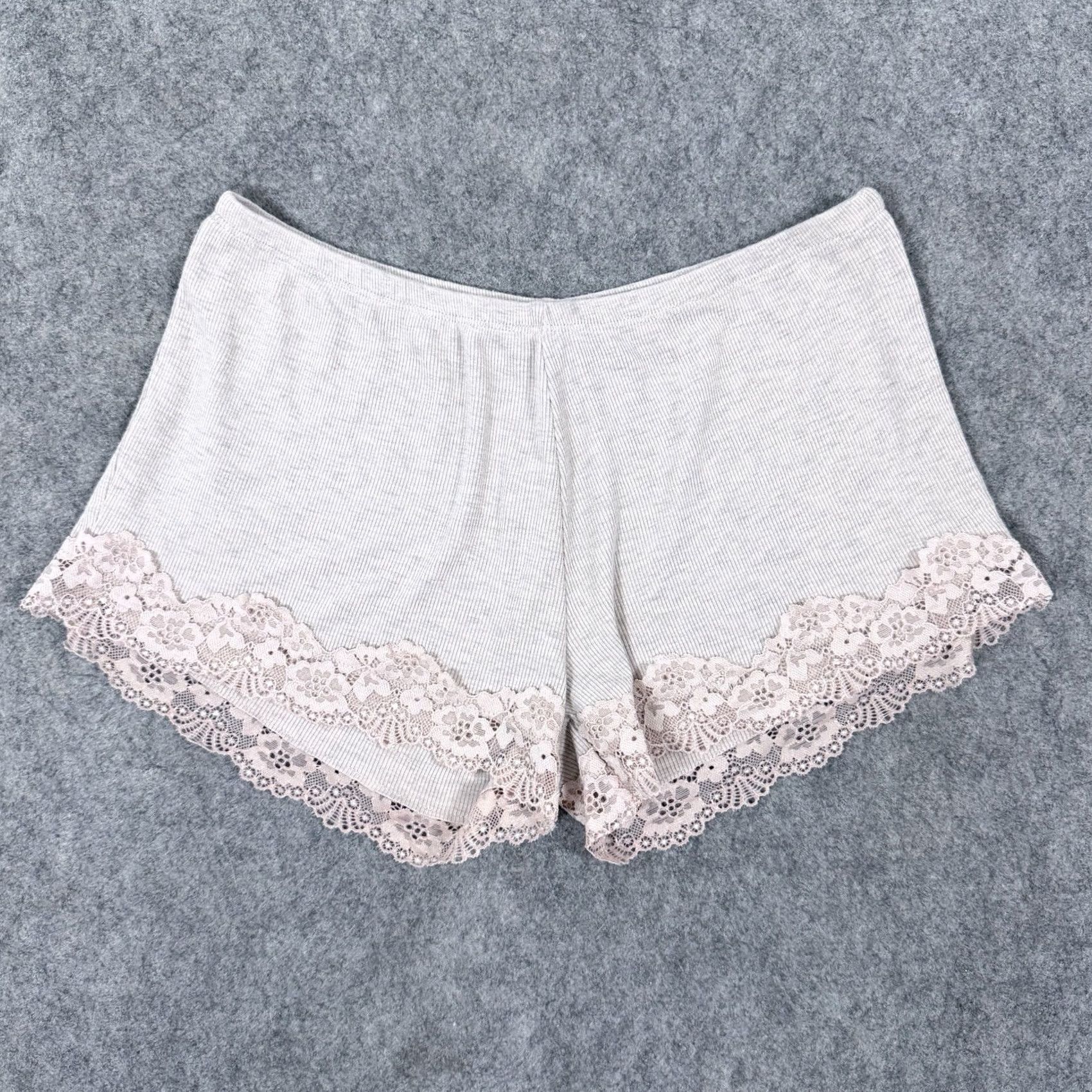 Asos ASOS Design Silk Lace Trim Sleepwear Short Women's Sz Small Pink Size 28" / US 6 / IT 42 - 2 Thumbnail