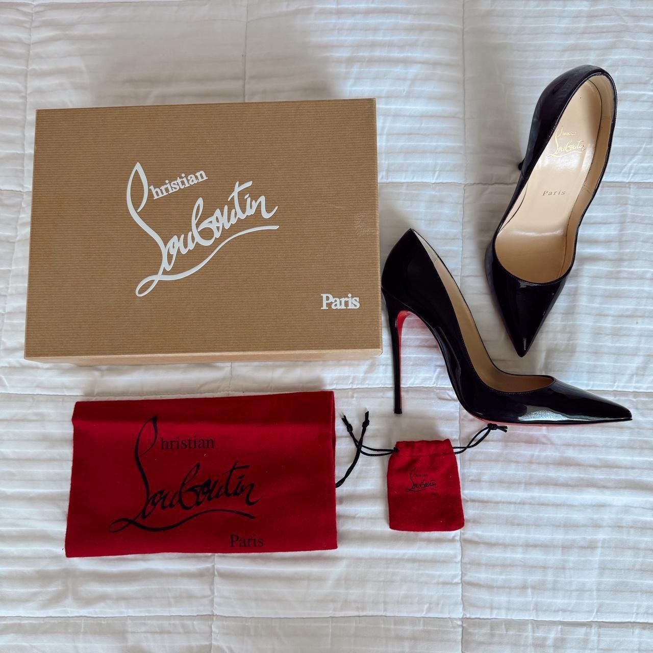 Christian Louboutin Christian Louboutin Heels Size US 7 / IT 37 - 2 Thumbnail
