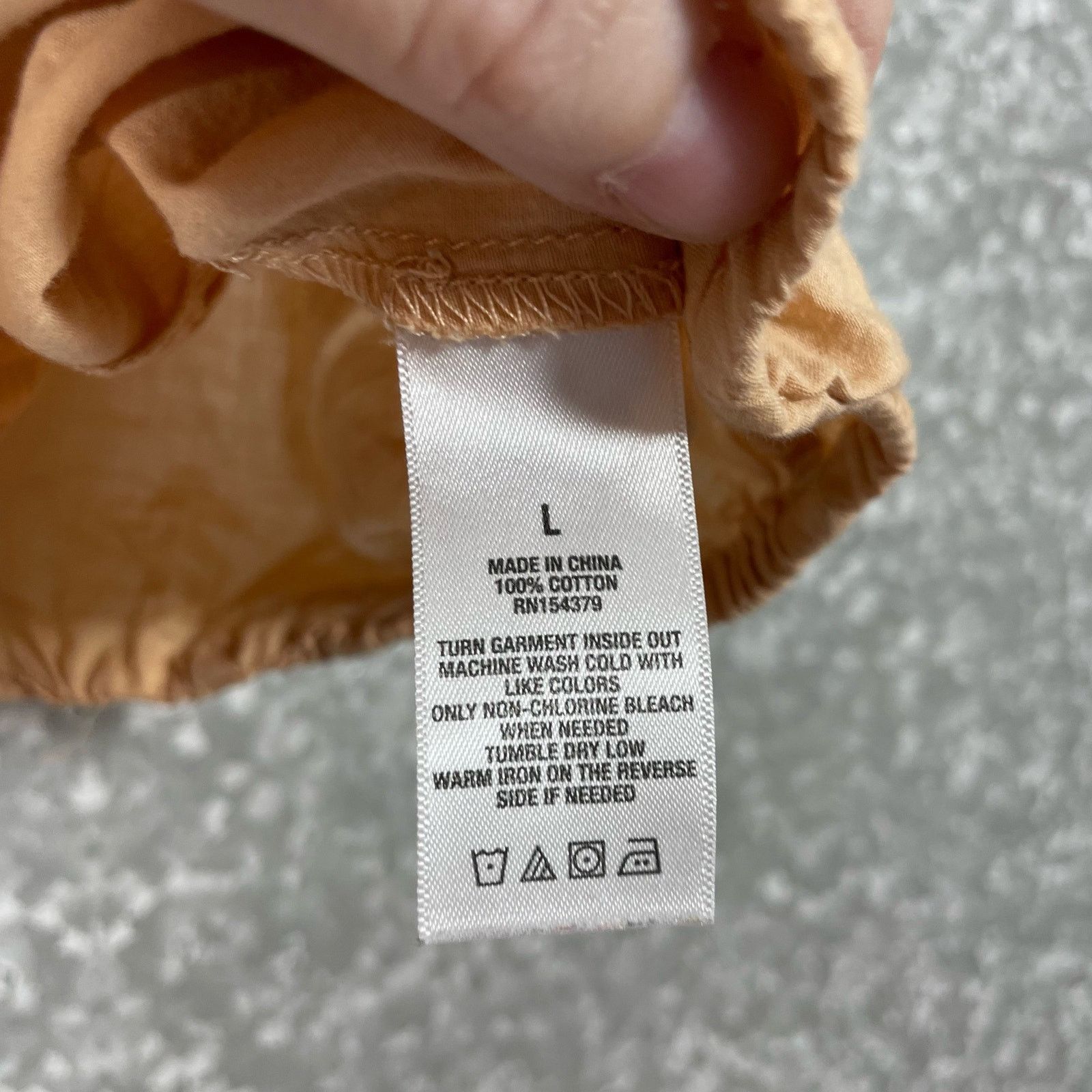 Aeropostale Aeropostale Women's Peach Coquette Pintuck Crop Top - Large Size L / US 10 / IT 46 - 6 Thumbnail