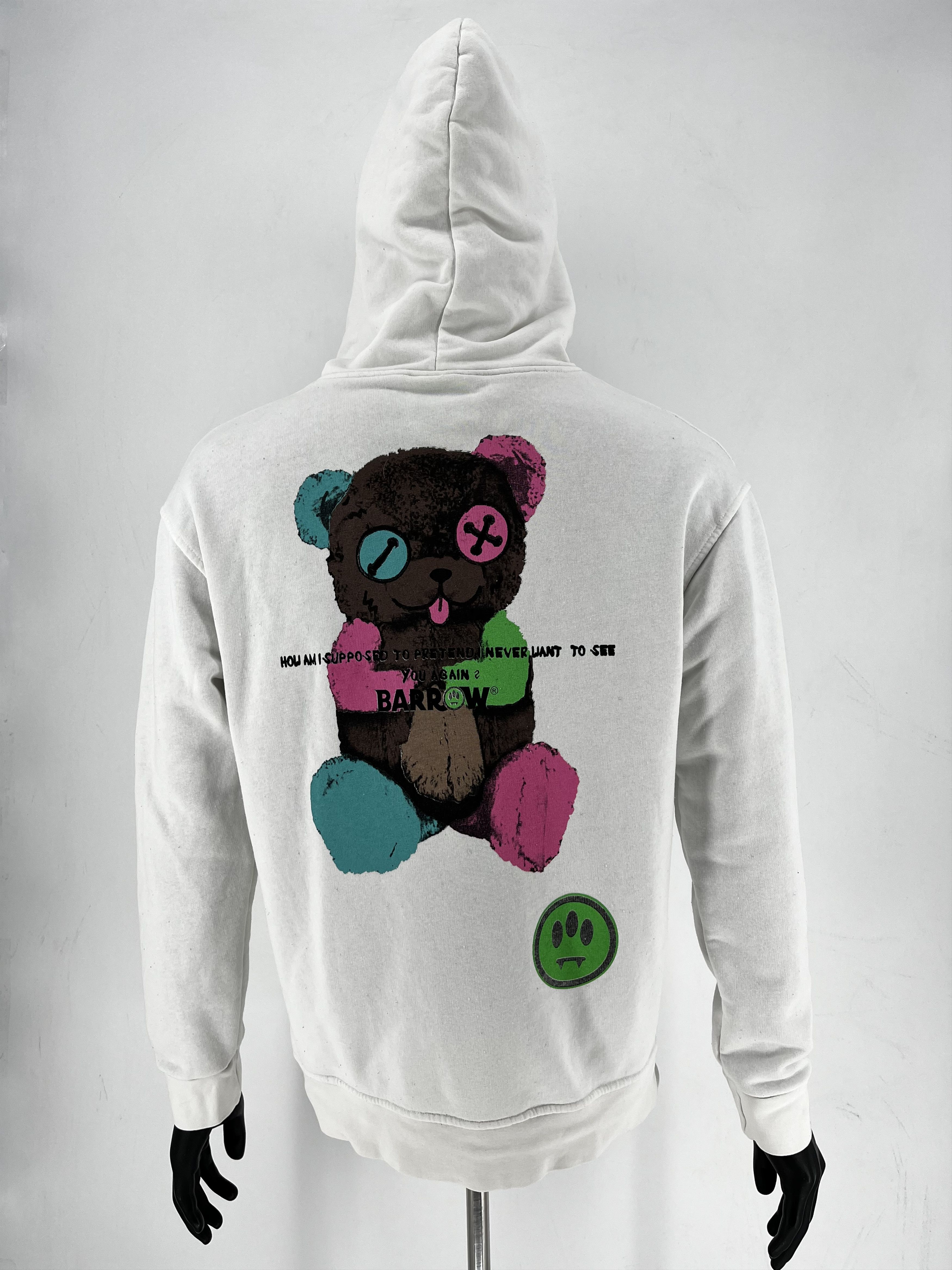 Barrow Barrow Hoodie Bear Black Want Feel Good Print Logo Size US M / EU 48-50 / 2 - 9 Thumbnail