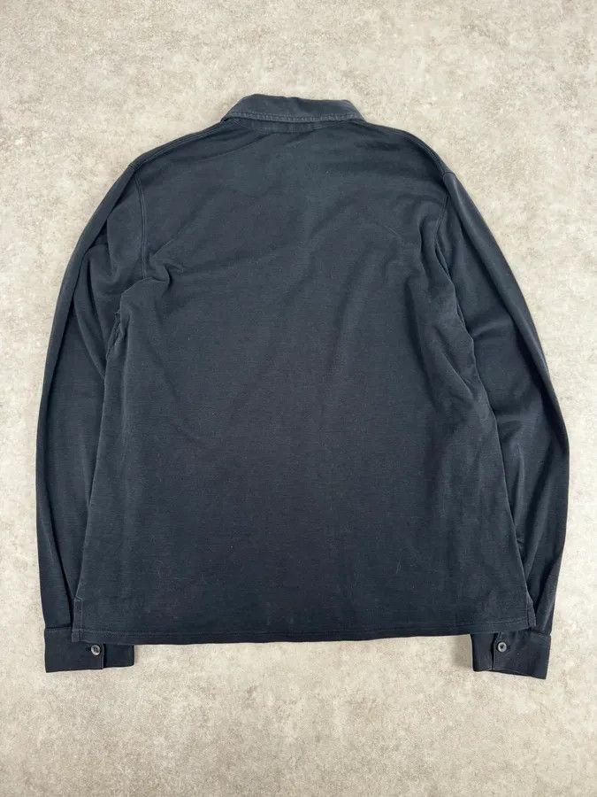 Prada 2000s Prada Navy Classic Longsleeve Polo Size US S / EU 44-46 / 1 - 4 Thumbnail