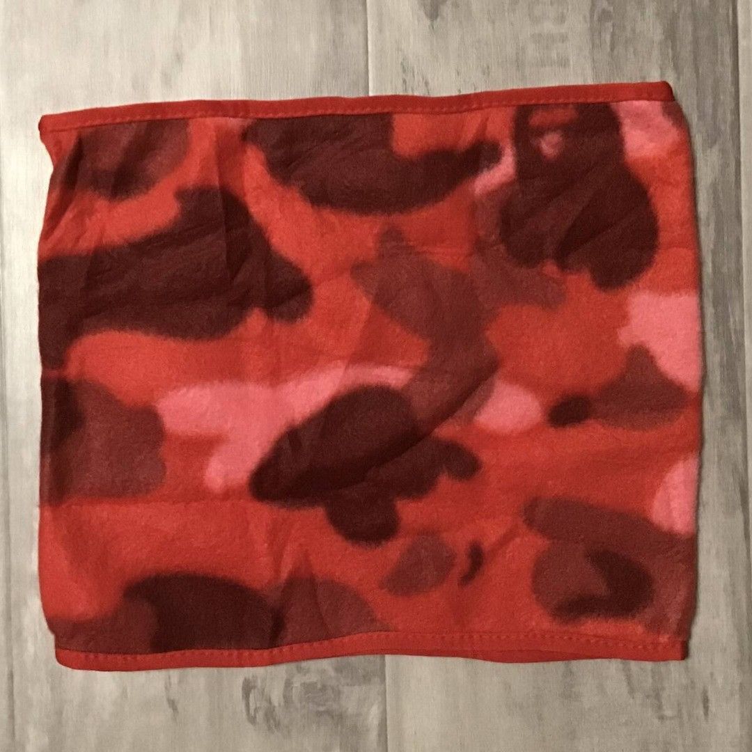 Bape BAPE Pharrell Camo Fleece Neck Warmer a bathing ape NIGO Size ONE SIZE - 1 Thumbnail