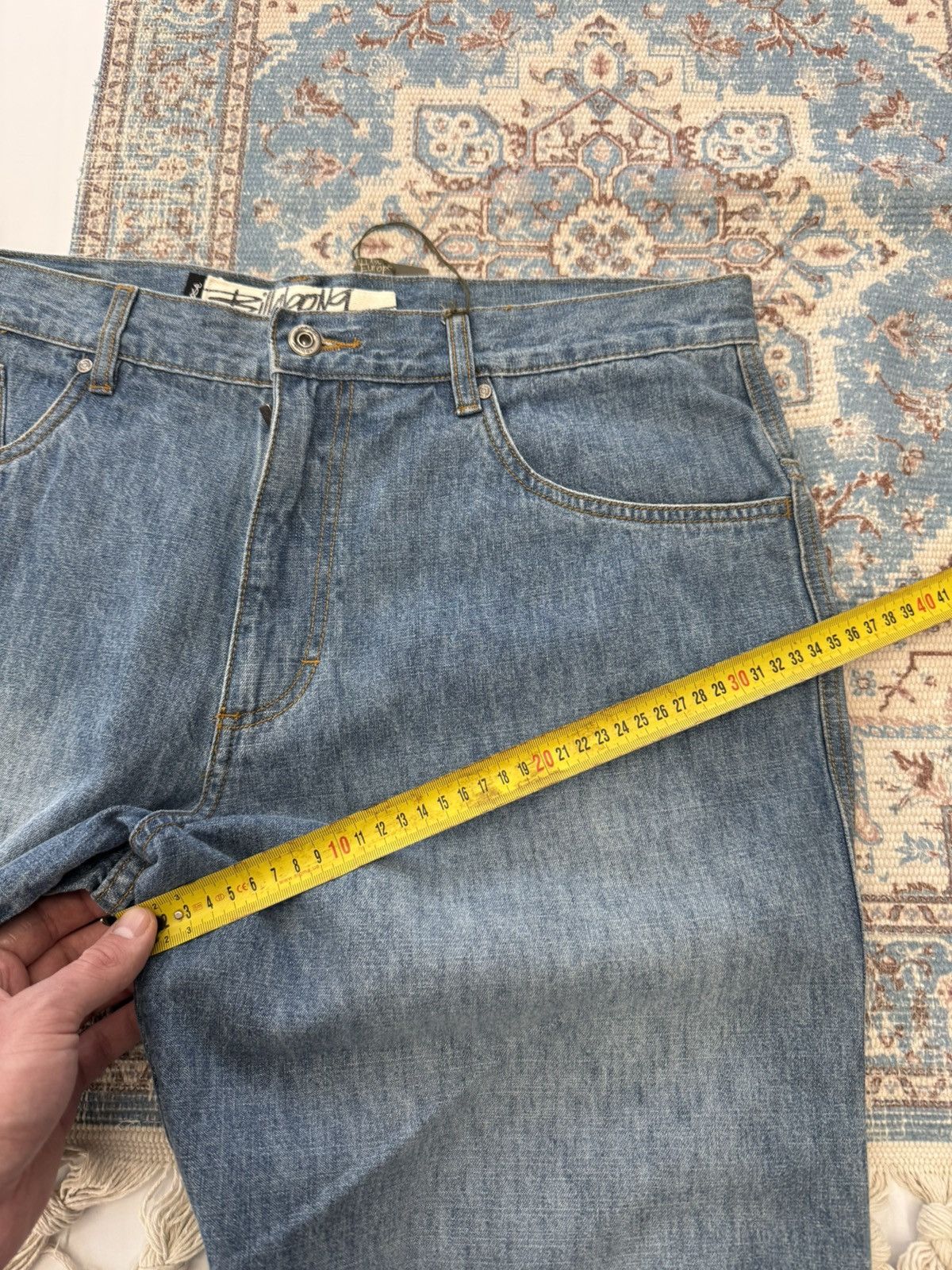 Billabong Vintage BillaBong nwt Crazy Y2K Surf Jeans Denim Pants XL Size US 36 / EU 52 - 16 Thumbnail