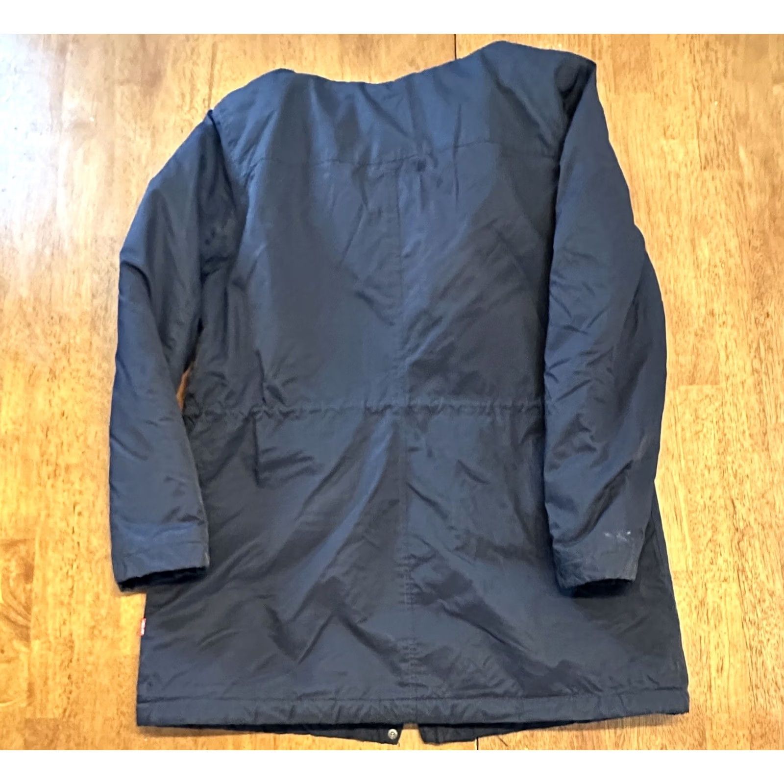 Levi's Levis Women’s Sherpa Lined Full Zip Jacket Black Large Hooded Size L / US 10 / IT 46 - 5 Thumbnail