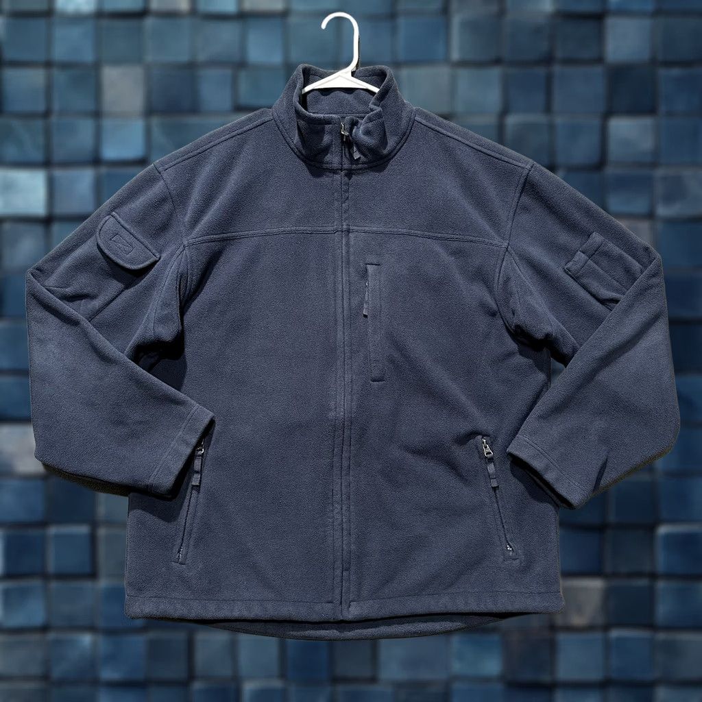 Vintage Duluth Shoreman's Jacket Mens Large Blue Fleece Full Zip Windproof Outdoor GUC Size US L / EU 52-54 / 3 - 1 Thumbnail