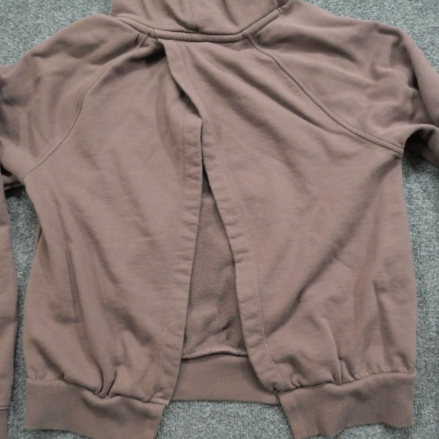Athleta Athleta Hoodie Womens S Brown Pullover Crew Neck Long Sleeve Casual Logo Size S / US 4 / IT 40 - 7 Thumbnail