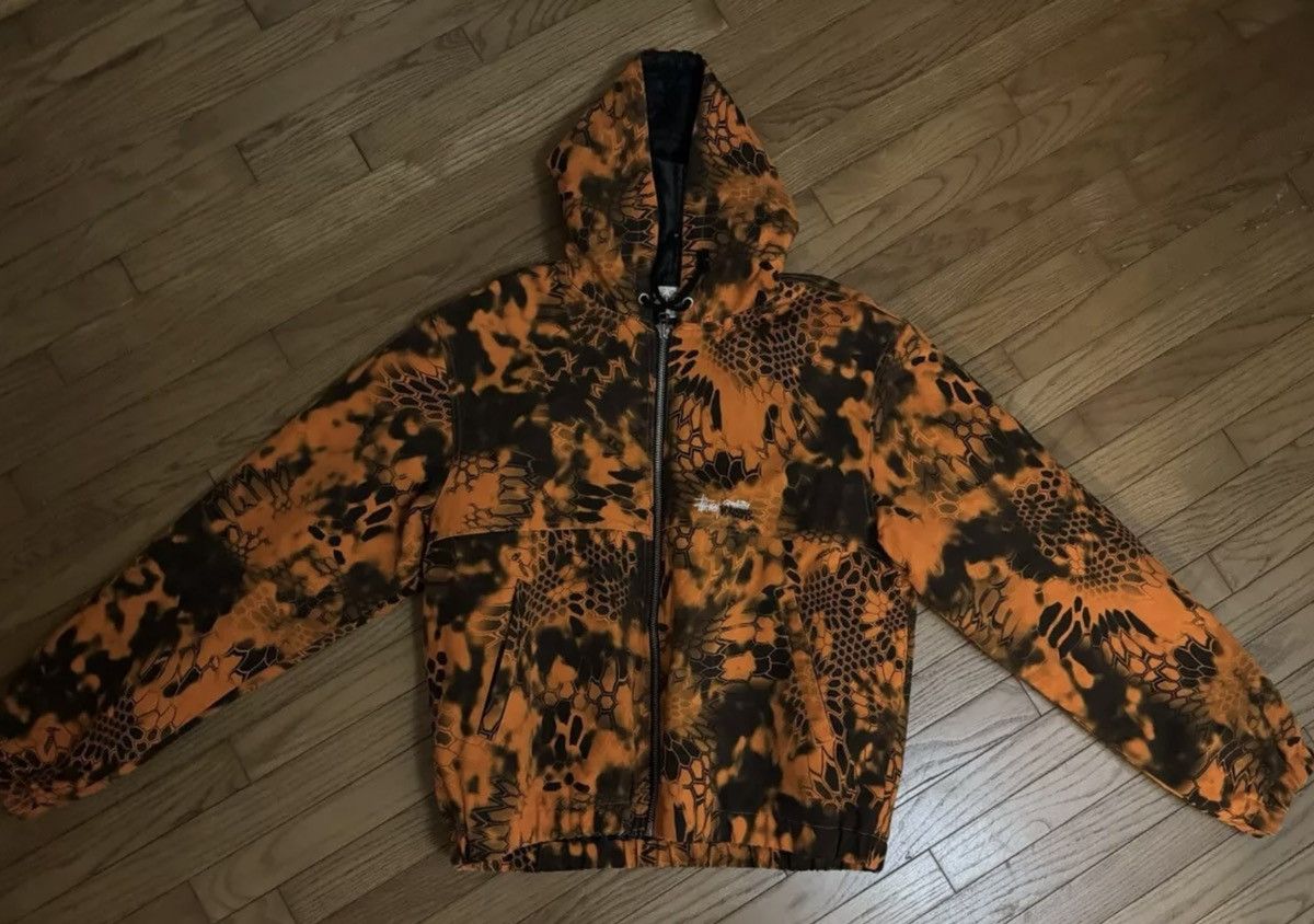 Stussy STÜSSY Men's Work Jacket Kryptek Camo Jacket Inferno Size US XL / EU 56 / 4 - 3 Thumbnail