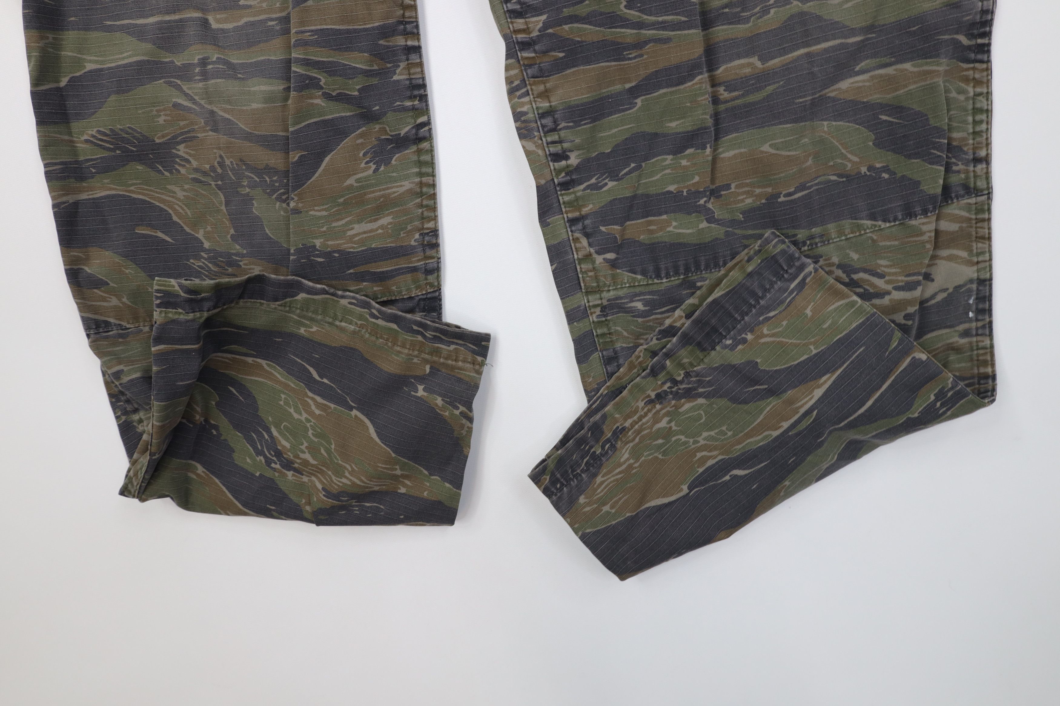 Vintage Vintage Y2K Double Knee Tiger Stripe Camouflage Cargo Pants Size US 36 / EU 52 - 6 Thumbnail