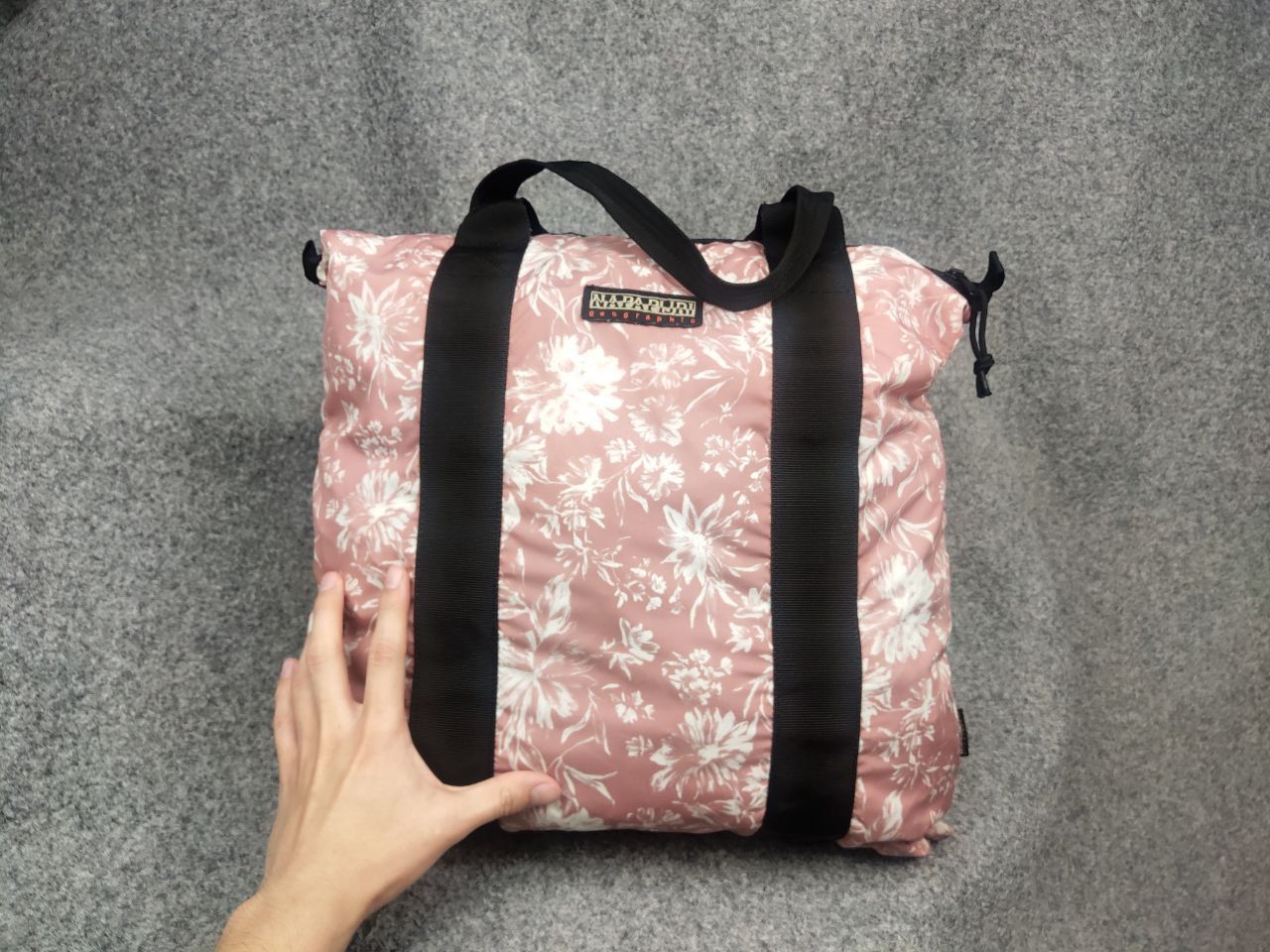 Napapijri Napapijri Adanson Bolso shopping aop pink osa Tote Bag Size ONE SIZE - 7 Thumbnail