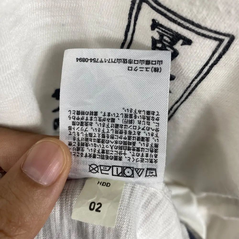 Japanese Brand HOKUSAI BLUE Big Waves Art Graphic Tee Shirt Extra Large Size US XL / EU 56 / 4 - 7 Thumbnail