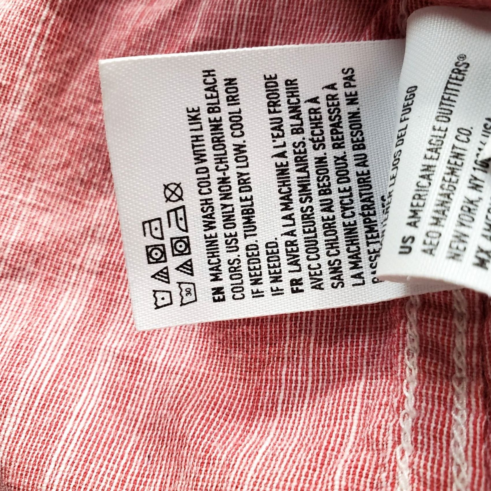 American Eagle Outfitters American Eagle Outfitters Chambray Shirt Mens XXL Multi Chest Pocket Button Down Size US XXL / EU 58 / 5 - 7 Thumbnail