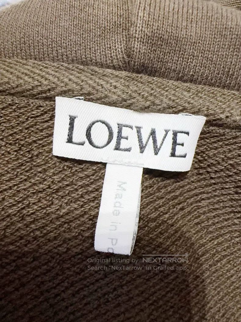 Loewe Loewe Leather Tag Hoodie Size M / US 6-8 / IT 42-44 - 4 Thumbnail