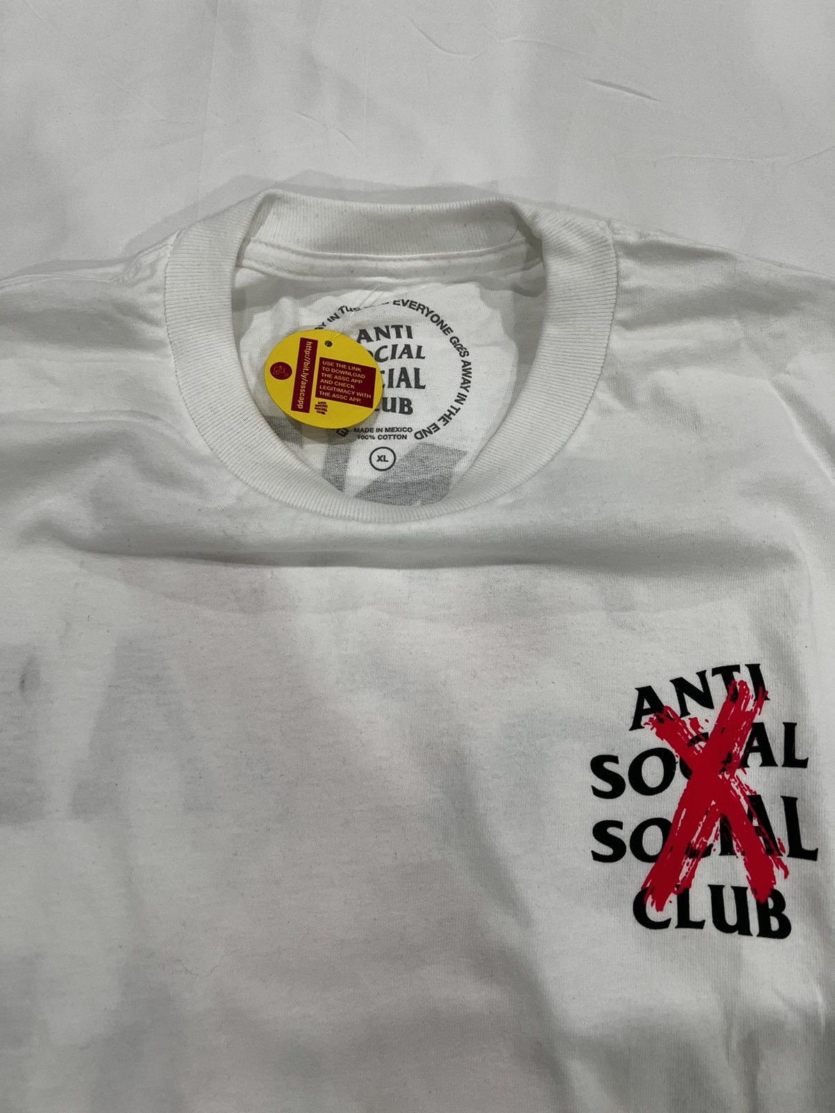 Anti Social Social Club Anti Social Social Club Tee Size US XL / EU 56 / 4 - 4 Thumbnail