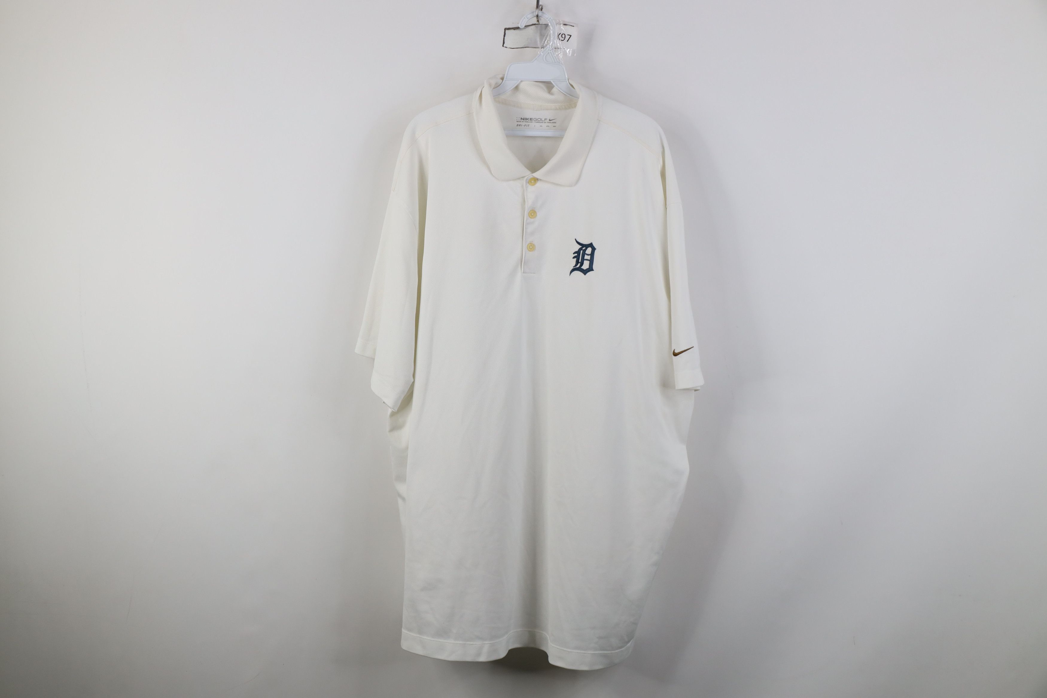 Nike Nike Golf Old English D Detroit Tigers Baseball Polo Shirt Size US XXL / EU 58 / 5 - 1 Thumbnail