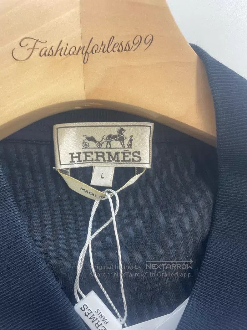 Hermes Hermes Long Sleeve Jacket Size US L / EU 52-54 / 3 - 3 Thumbnail