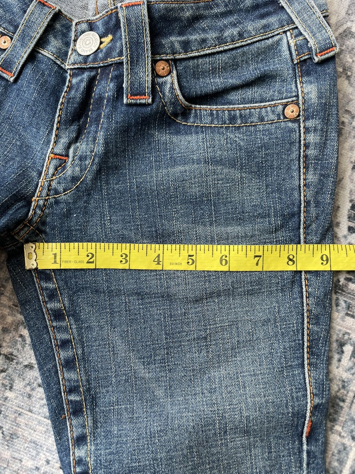 True Religion True Religion Joey Flare Denim Jeans Size US 28 / EU 44 - 13 Thumbnail