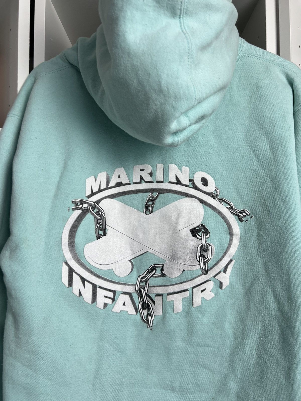 Marino Infantry Marino Infantry ASAP ANT big logo baggy hoodie L skate boxy Size US L / EU 52-54 / 3 - 4 Thumbnail