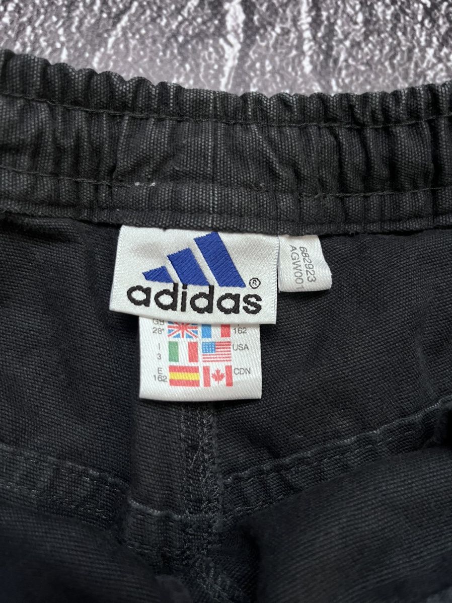 Adidas Vintage Adidas Grey Cargo Streetwear Pants Size US 30 / EU 46 - 7 Thumbnail