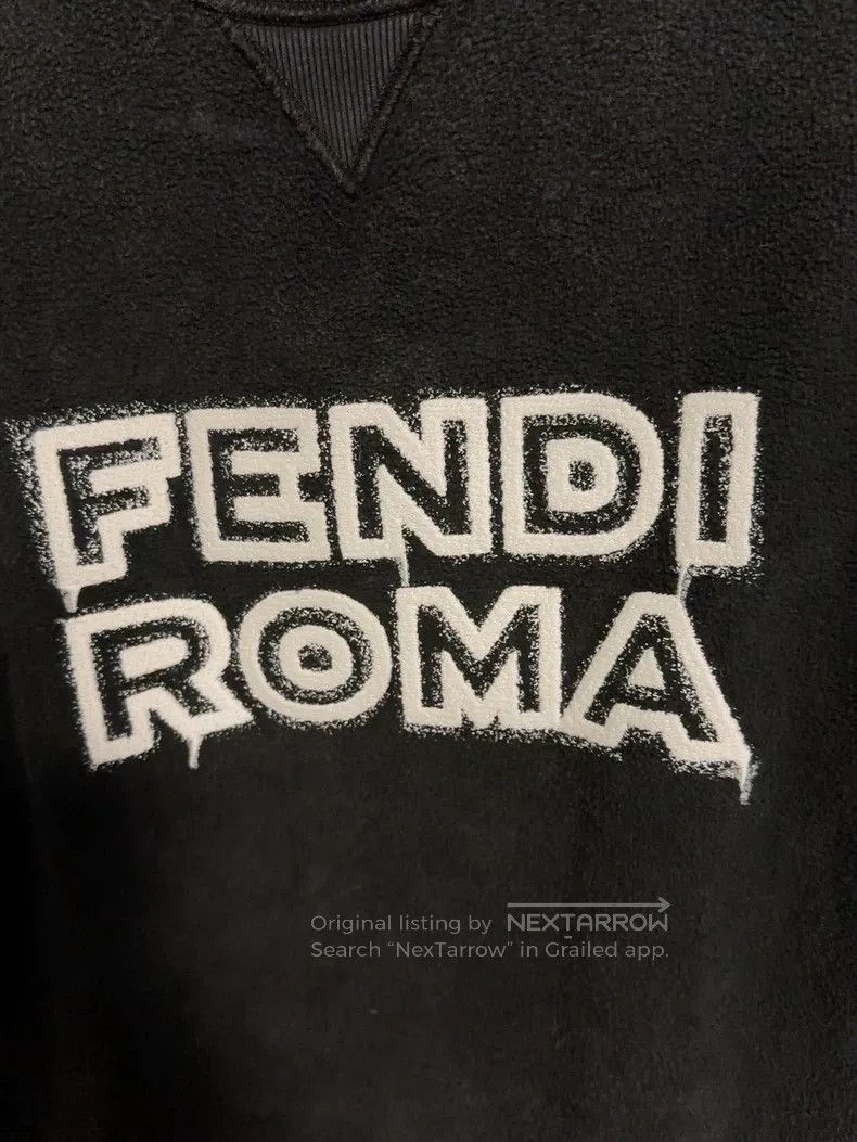 Fendi Fendi Co-branded Marc Jacobs Distressed Sweatshirt Size US S / EU 44-46 / 1 - 7 Thumbnail